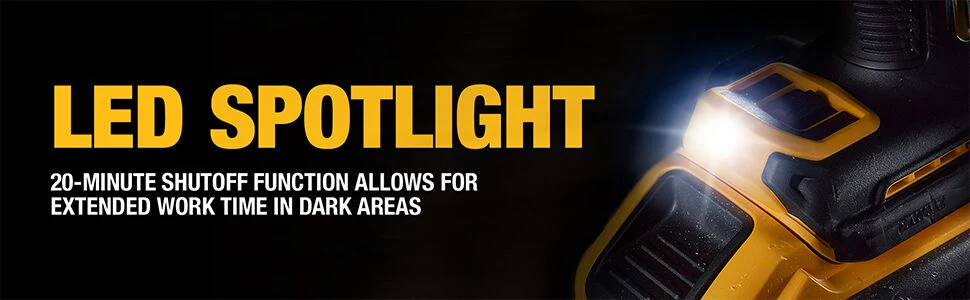 DeWalt 20V FLEXVOLT ADVANTAGE Brushless Premium Hammer Drill/Driver Kit - Image 12