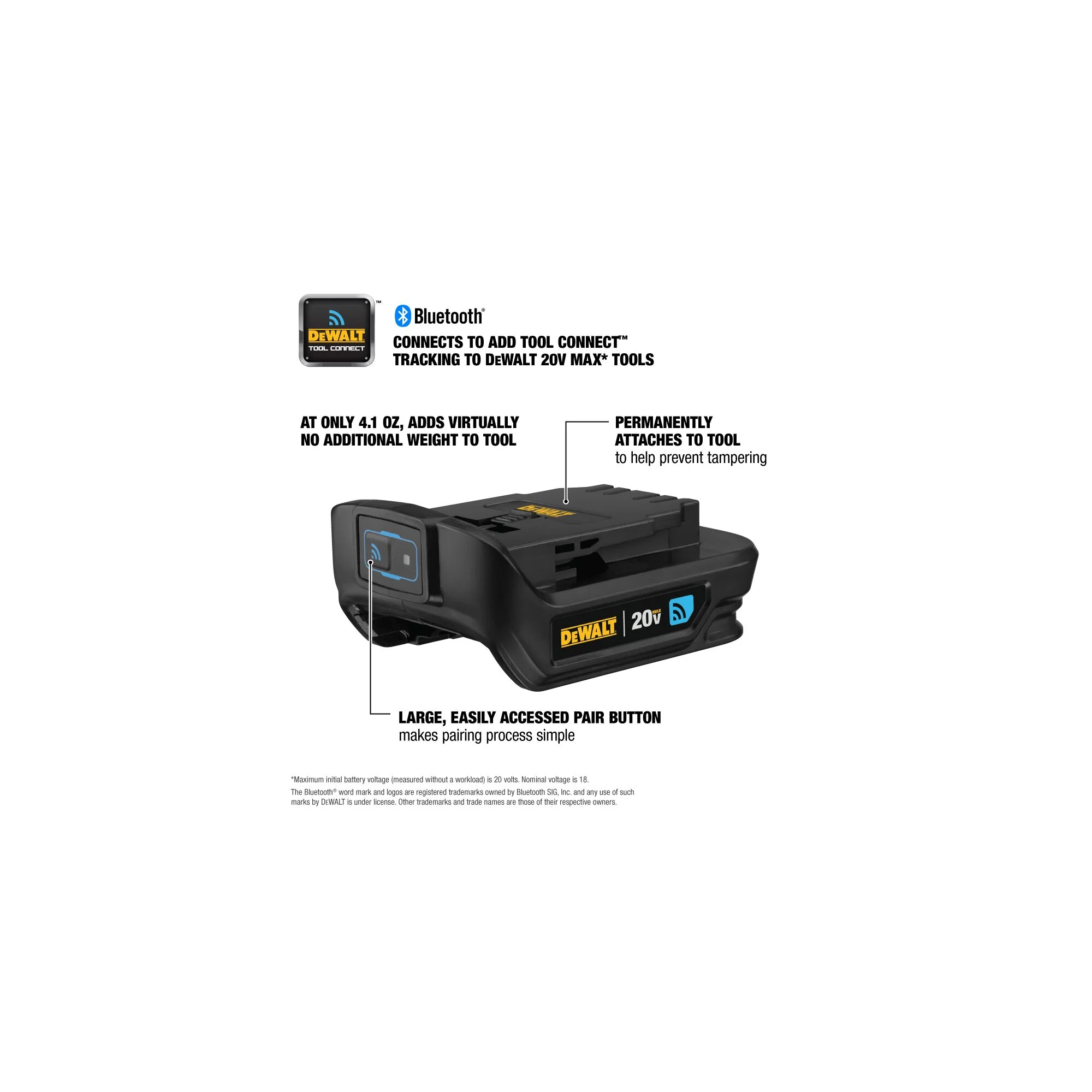 DeWalt Tool Connect™ 20V MAX Connector - Image 9