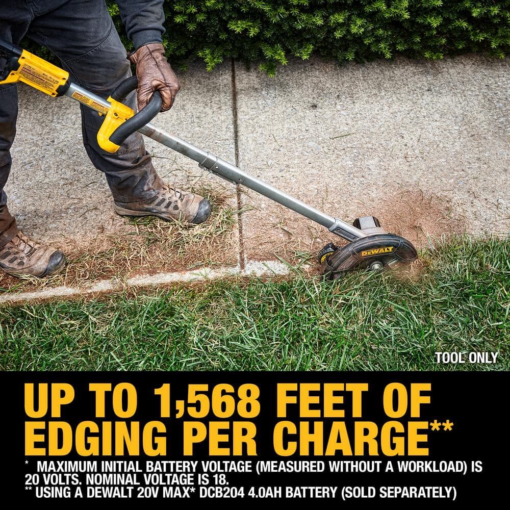 DeWalt 20V MAX Brushless Edger - Tool Only - Image 7
