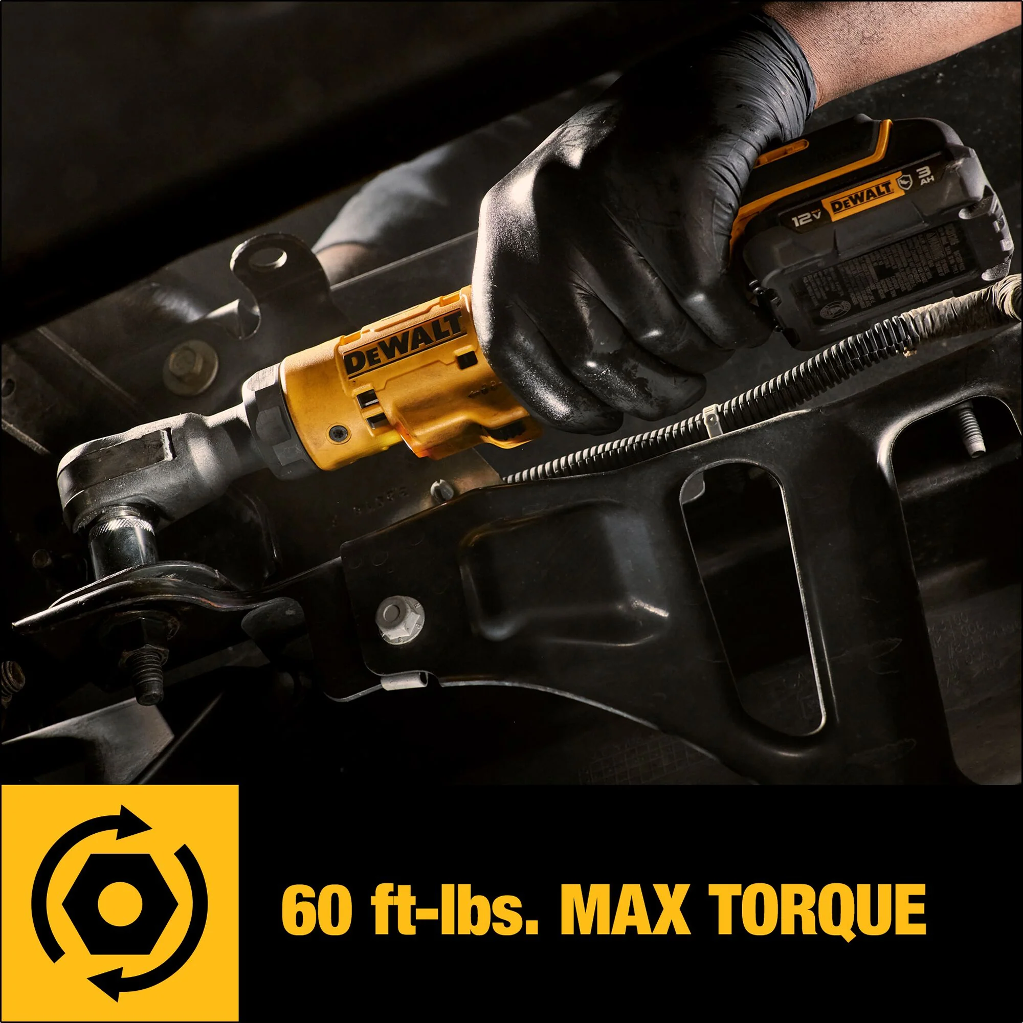 DeWalt XTREME™ 12V MAX Brushless 3/8" Drive Ratchet - Tool Only - Image 7