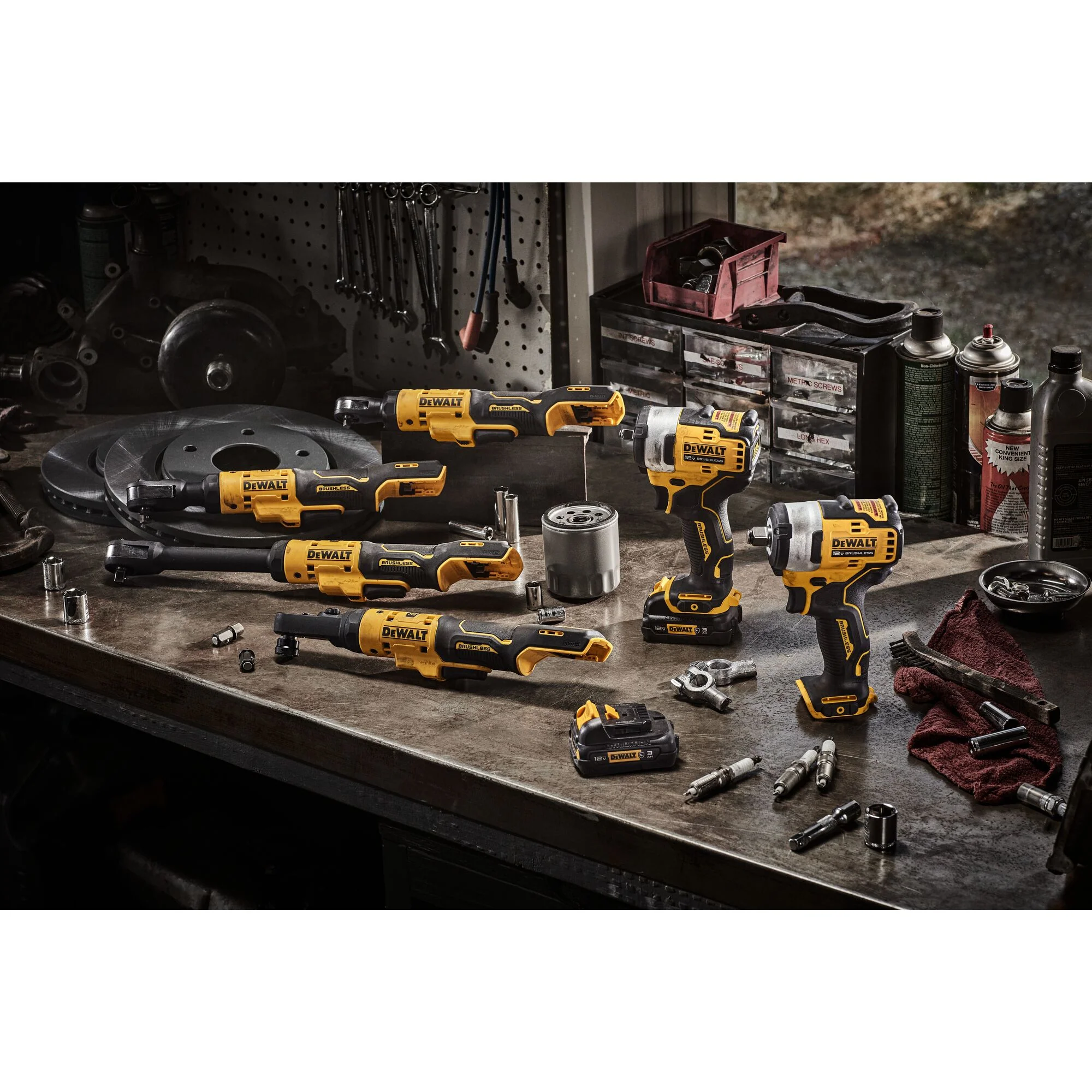 DeWalt XTREMEâ„¢ 12V MAX Brushless 3/8" Drive Extended Reach Ratchet - Tool Only - Image 5