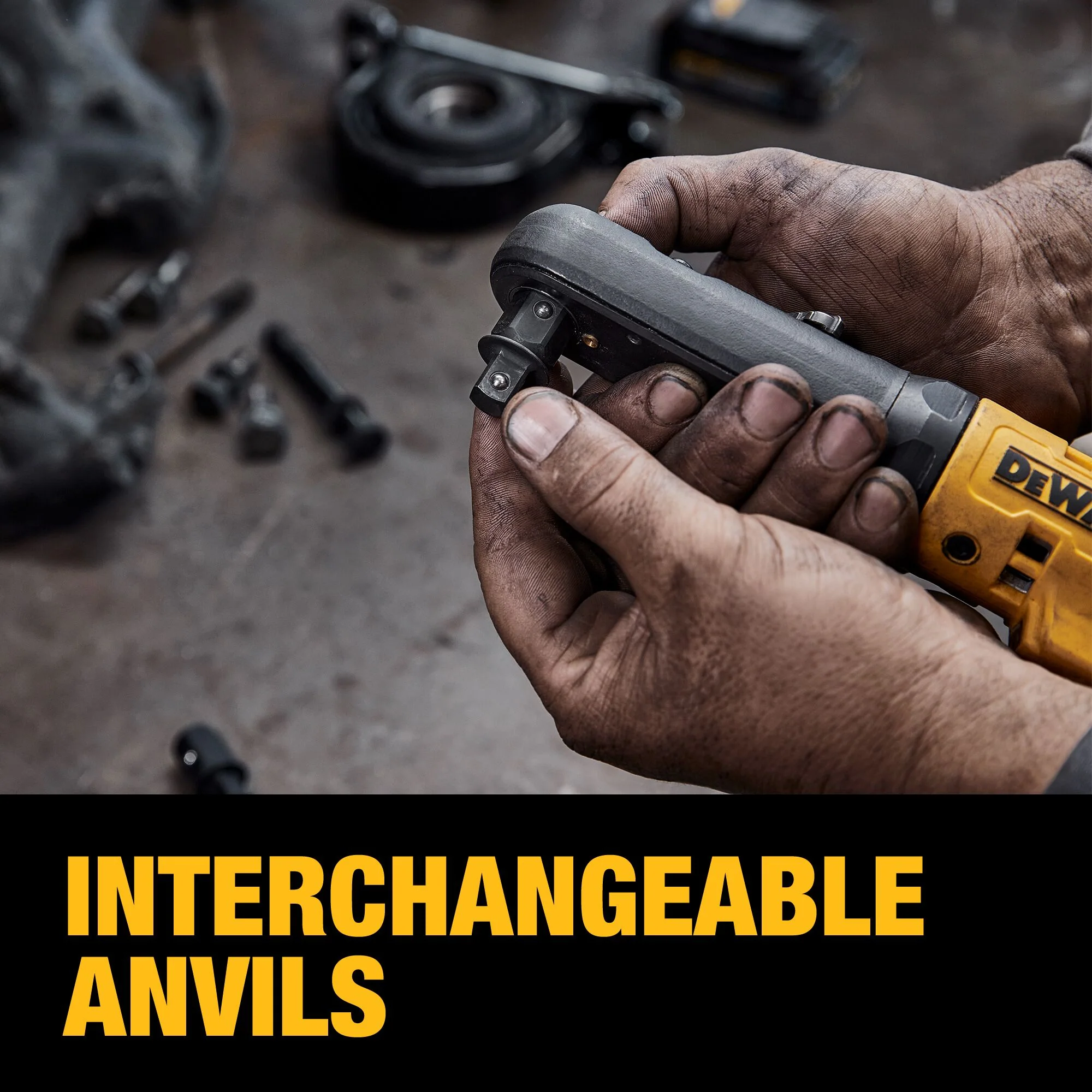 DeWalt 20V XR® Variable Speed 3/8" - 1/2" Ratchet Wrench - Tool Only - Image 14