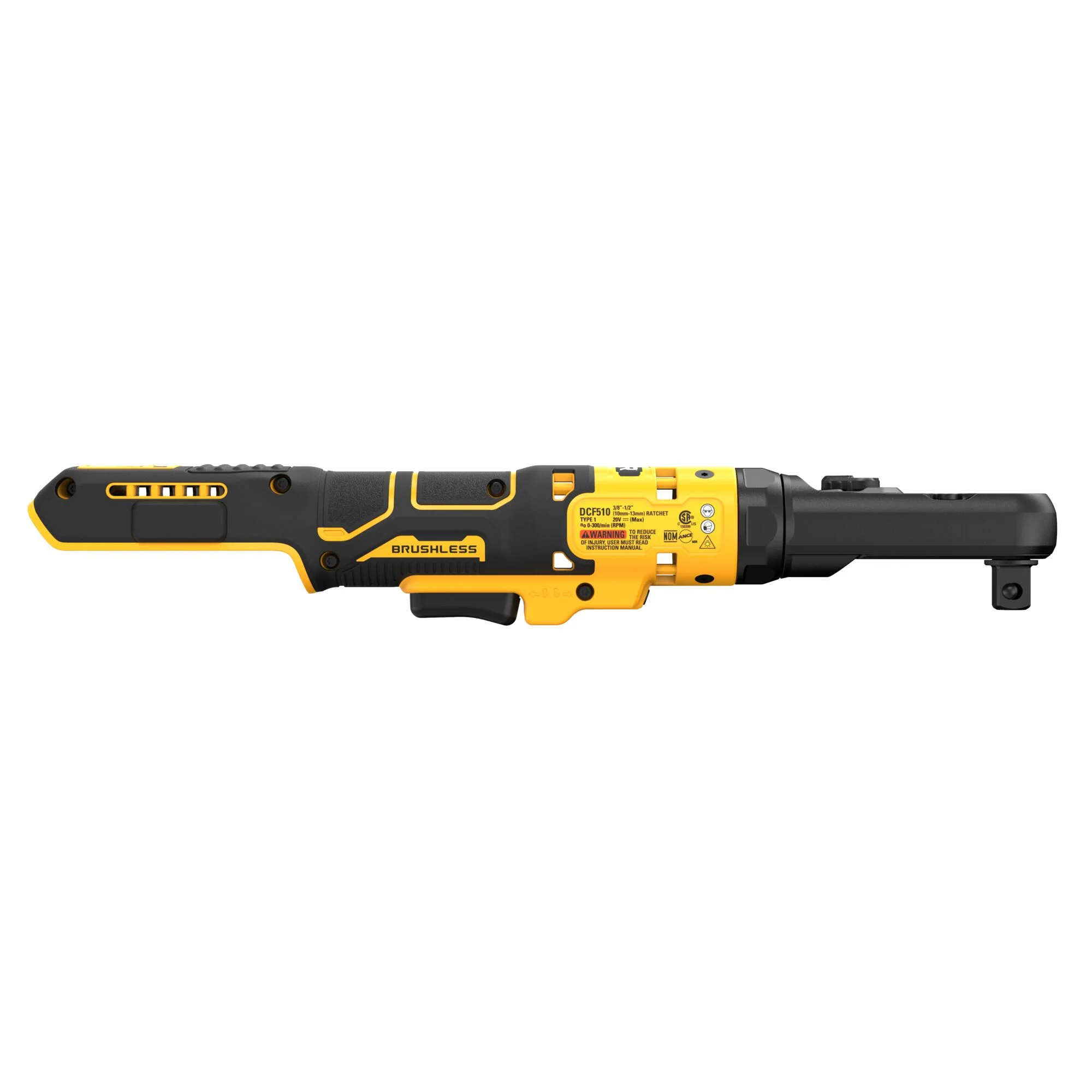 DeWalt 20V XR® Variable Speed 3/8" - 1/2" Ratchet Wrench - Tool Only - Image 5