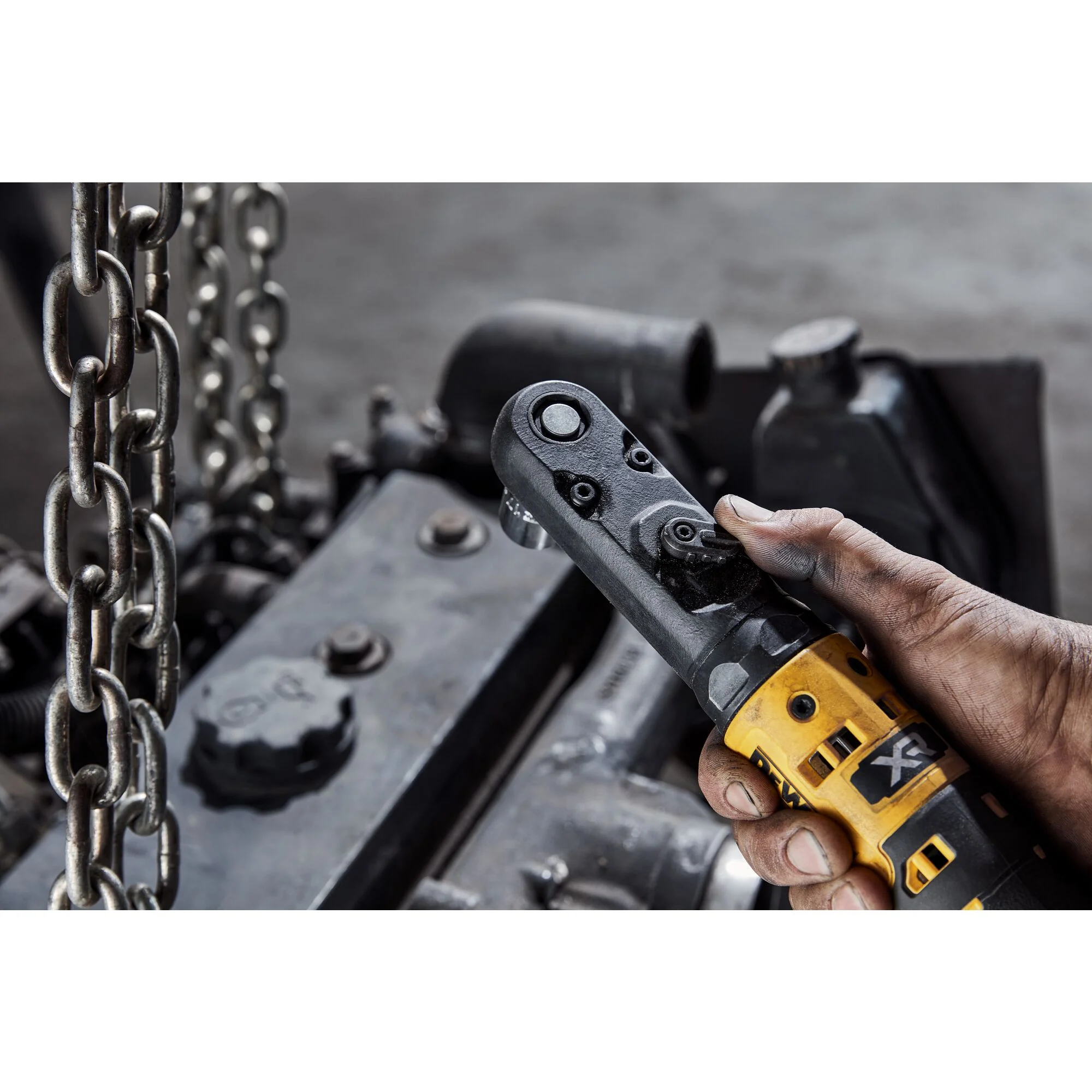 DeWalt 20V XR® Variable Speed 3/8" - 1/2" Ratchet Wrench - Tool Only - Image 7