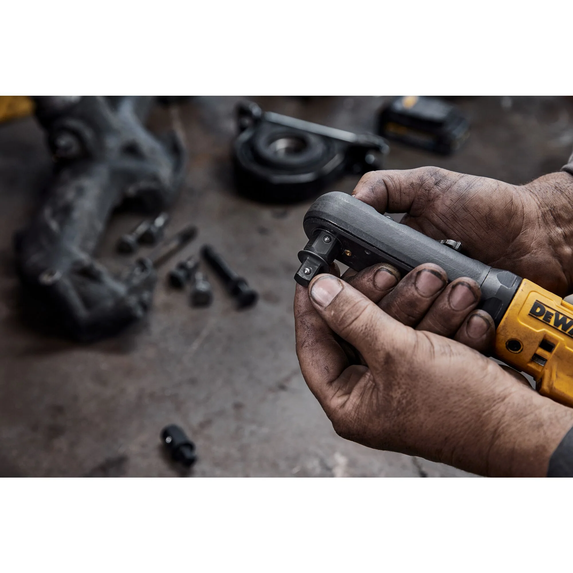 DeWalt 20V XR® Variable Speed 3/8" - 1/2" Ratchet Wrench - Tool Only - Image 8