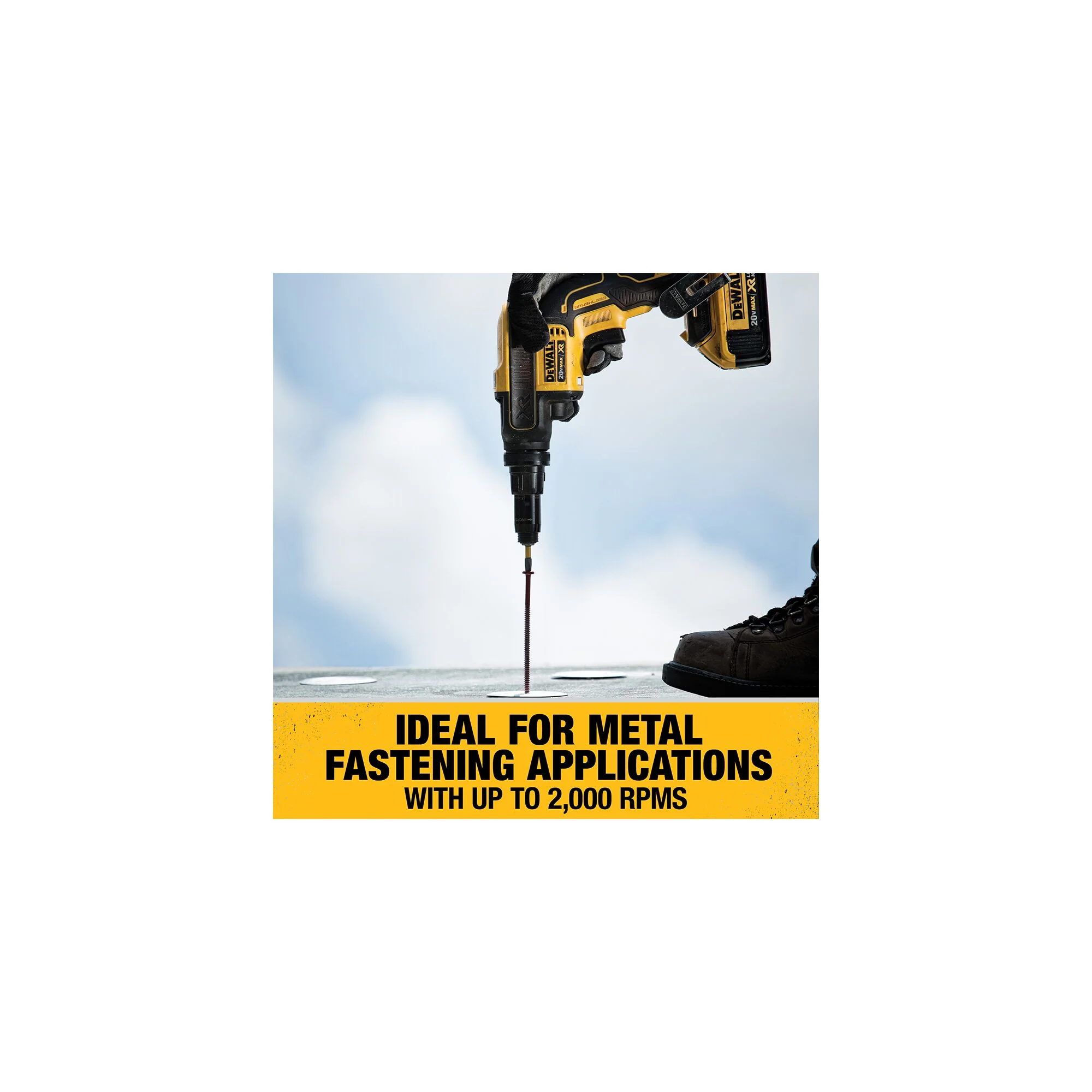 DeWalt 20V MAX XR® Versa-Clutch Adjustable Torque Screw Gun Kit - Image 12
