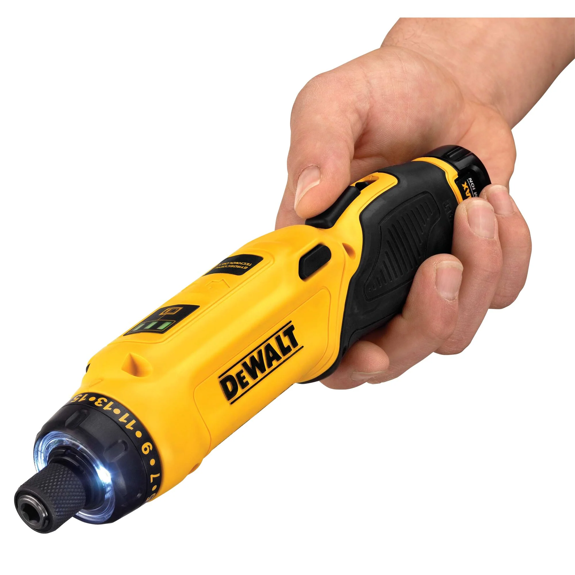 DeWalt 8V MAX Gyroscopic Screwdriver 2 Battery Kit - Image 8