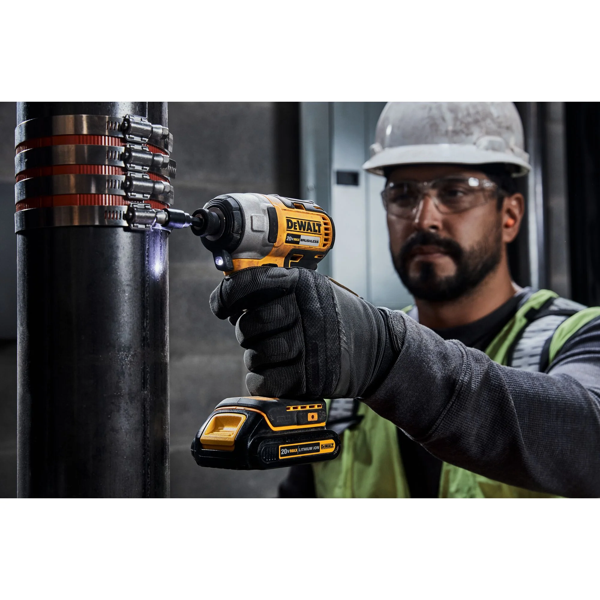 DeWalt 20V MAX Brushless 1/4" Cordless Impact Driver Kit - Image 11