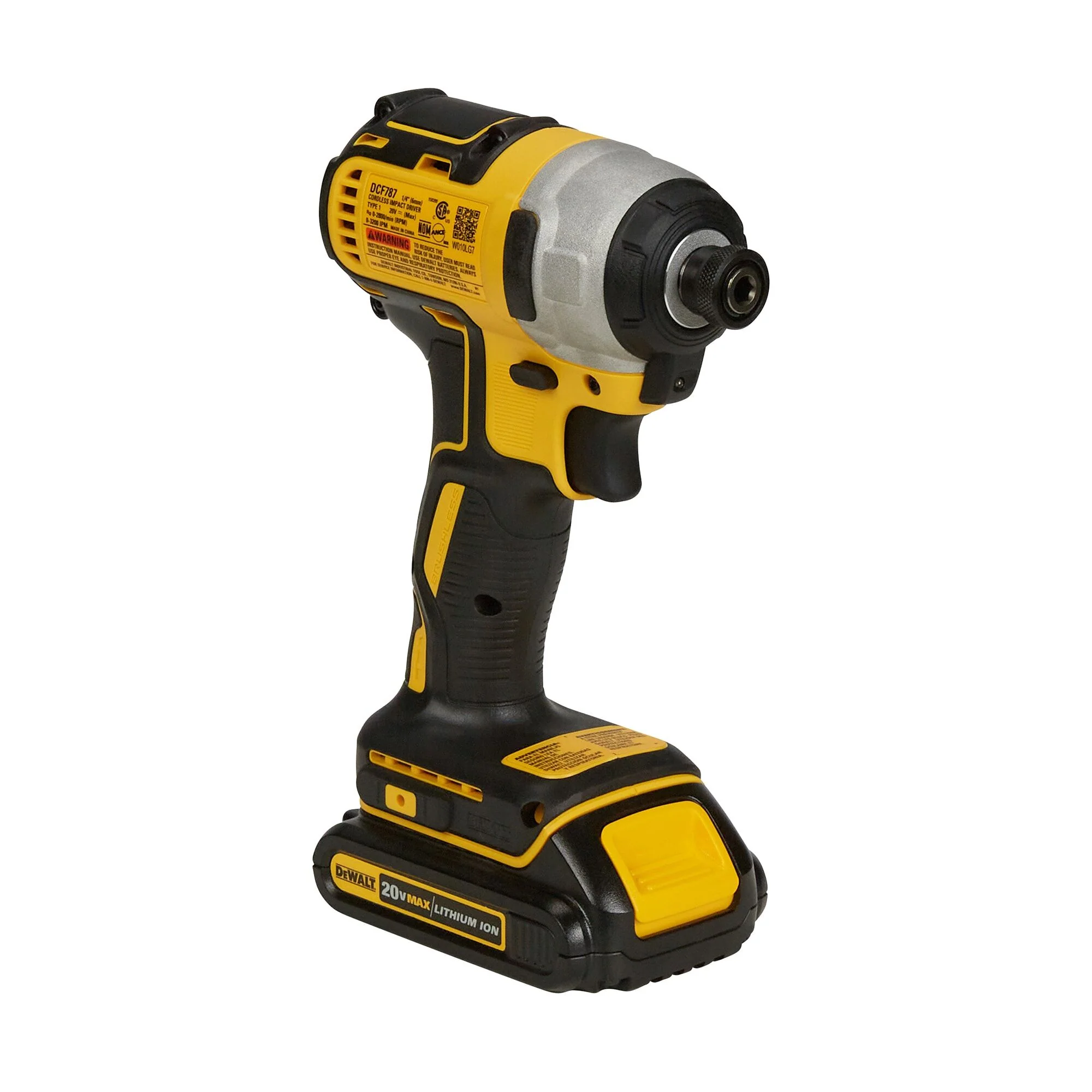 DeWalt 20V MAX Brushless 1/4" Cordless Impact Driver Kit - Image 3
