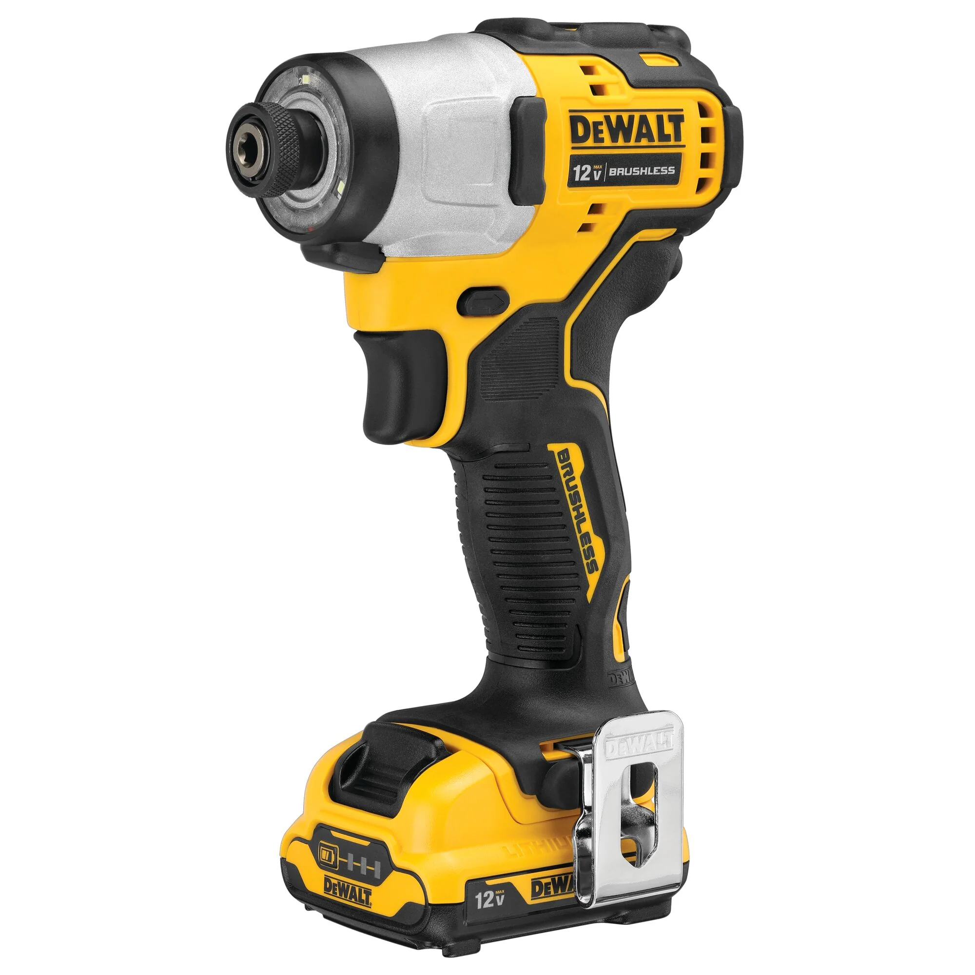 DeWalt XTREMEâ„¢ 12V MAX Brushless 1/4" Cordless Impact Driver Kit - Image 2