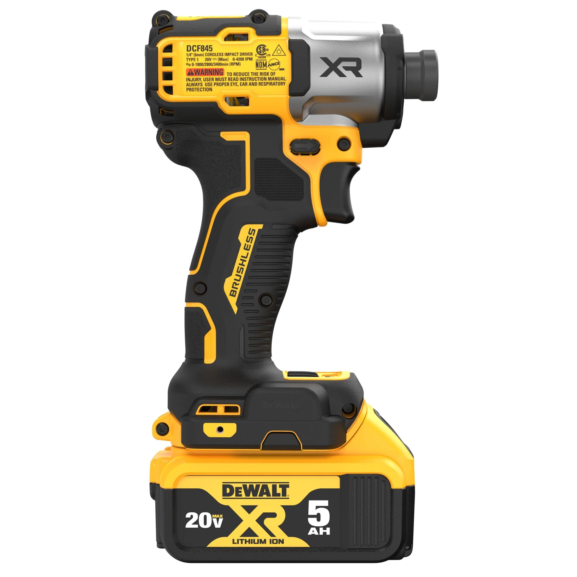 DeWalt 20V MAX XR 1/4" 3-Speed Impact Driver Kit - Image 5