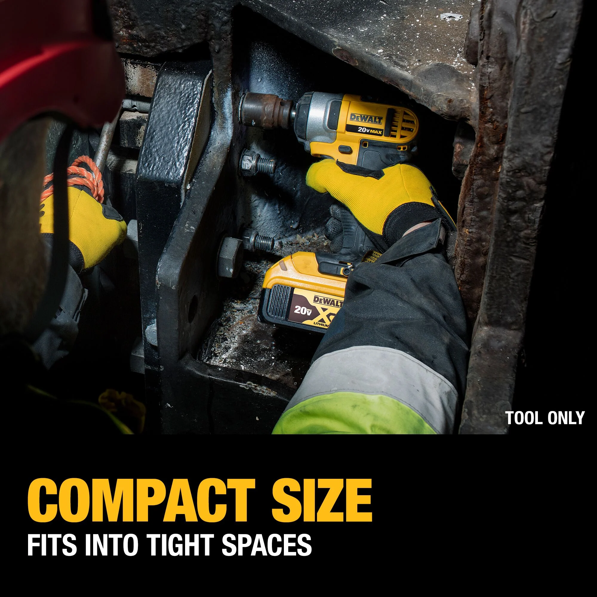 DeWalt 20V MAX 1/2" Impact Wrench - Tool Only - Image 7