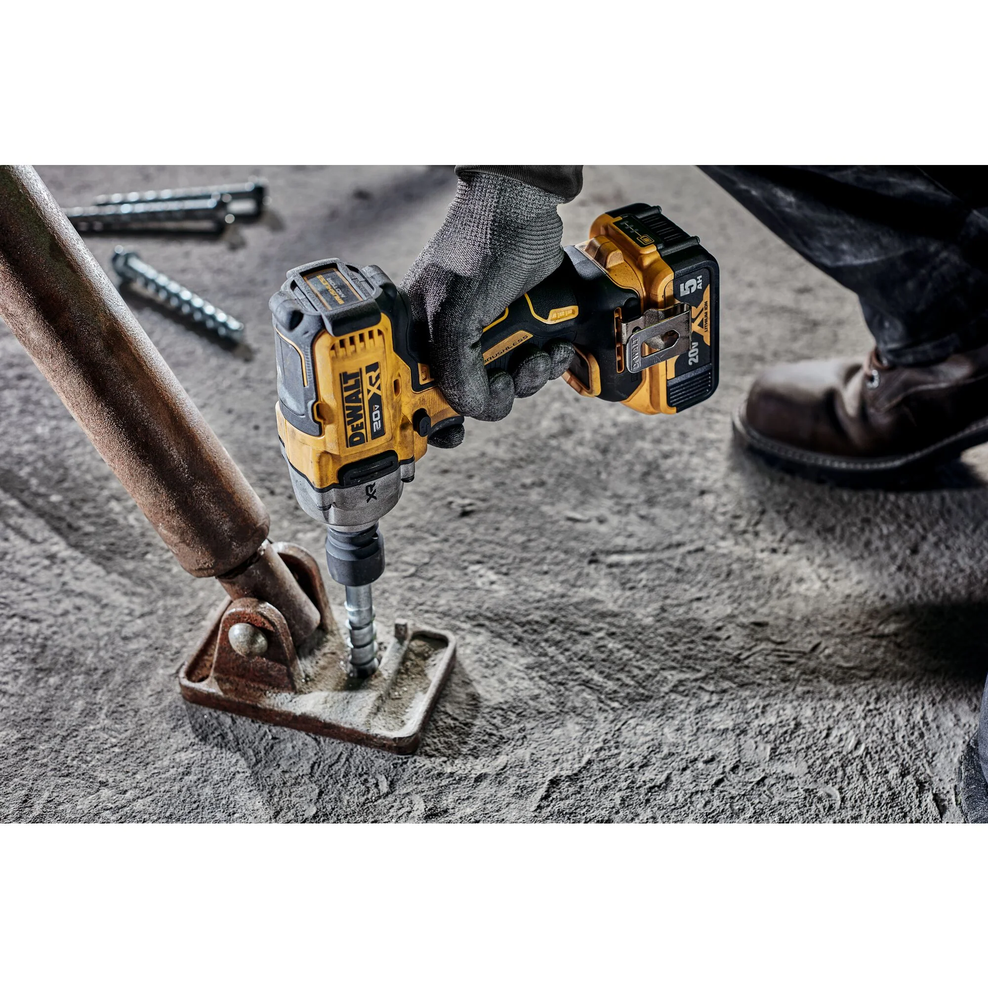 DeWalt 20V MAX XR® 1/2" Impact Wrench w/ Detent Pin Anvil - Tool Only - Image 6