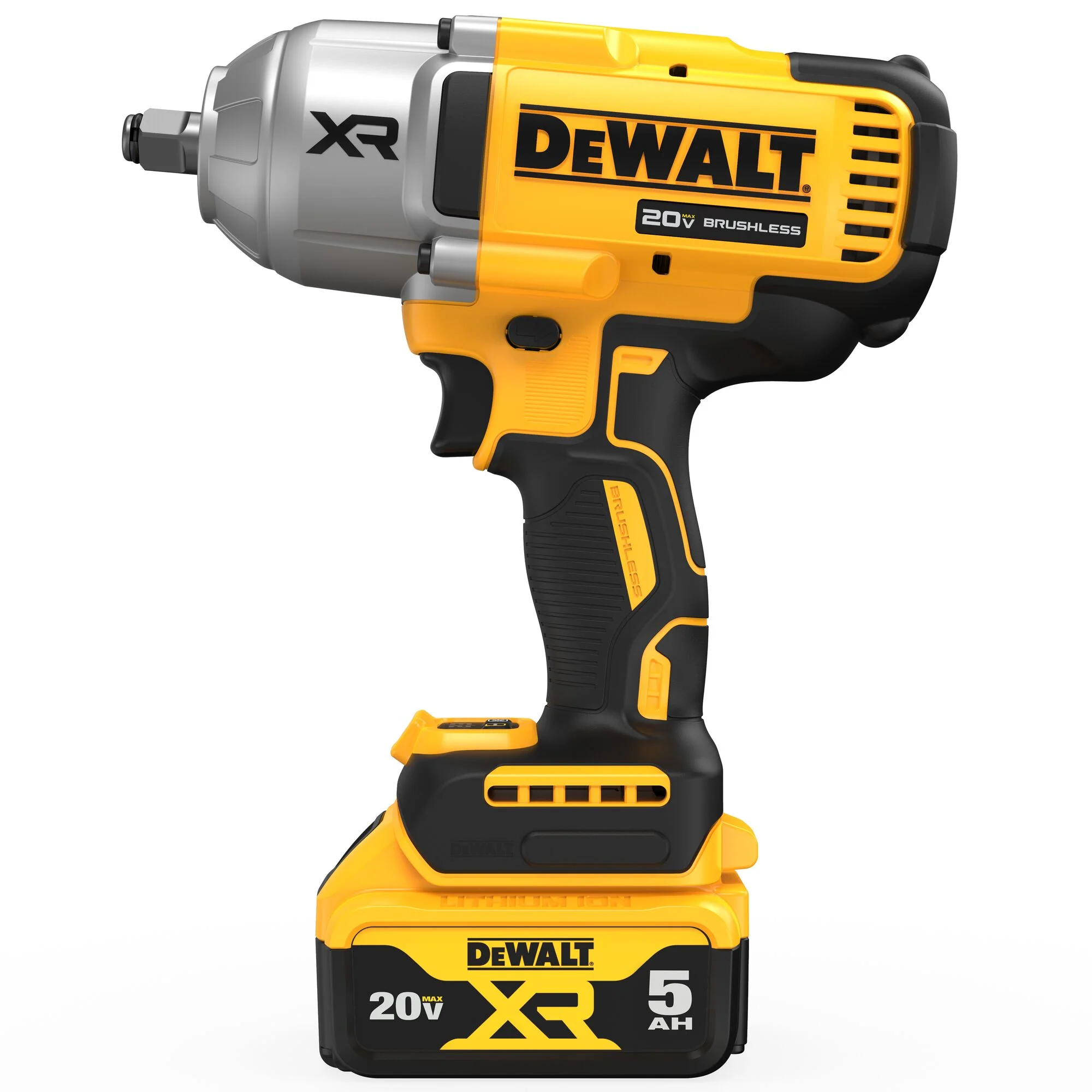 DeWalt 20V MAX XR® 1/2" High Torque Impact Wrench w/ Hog Ring Anvil Kit - Image 3