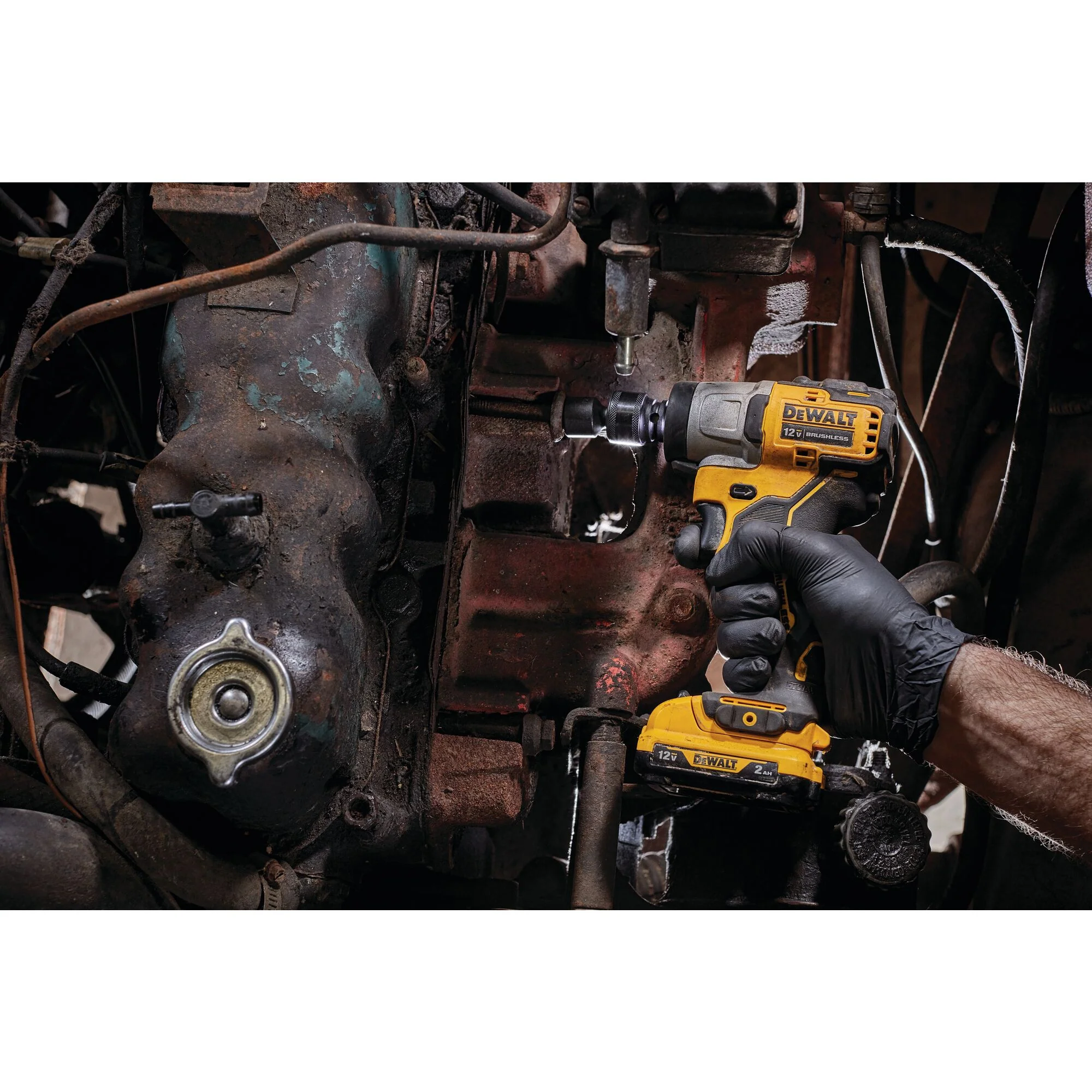 DeWalt 12V MAX XTREME 3/8" Brushless Cordless Impact Wrench - Tool Only - Image 8