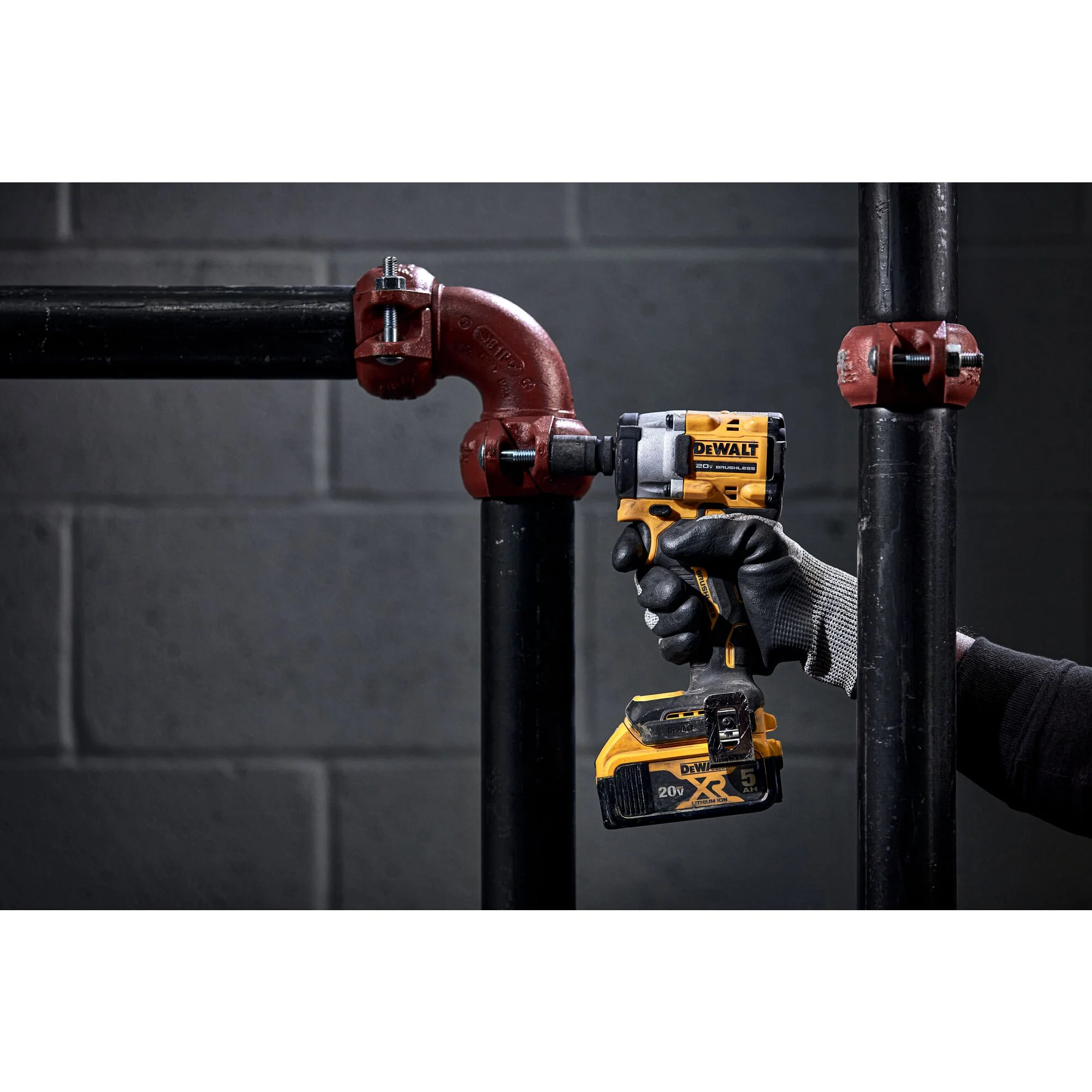 DeWalt ATOMIC 20V MAX 1/2" Cordless Impact Wrench w/ Hog Ring Anvil - Tool Only - Image 3