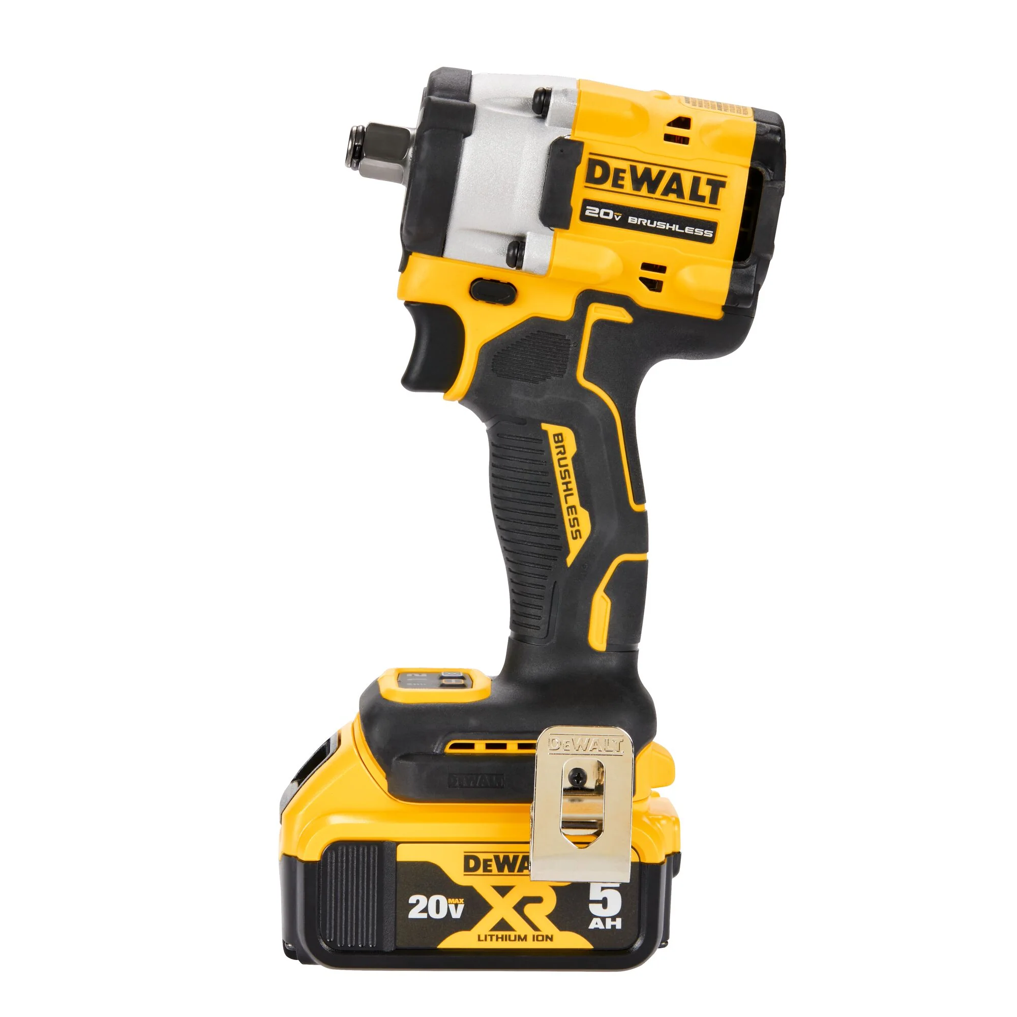 DeWalt ATOMIC™ 20V MAX 1/2" Cordless Impact Wrench w/ Hog Ring Anvil Kit - Image 3