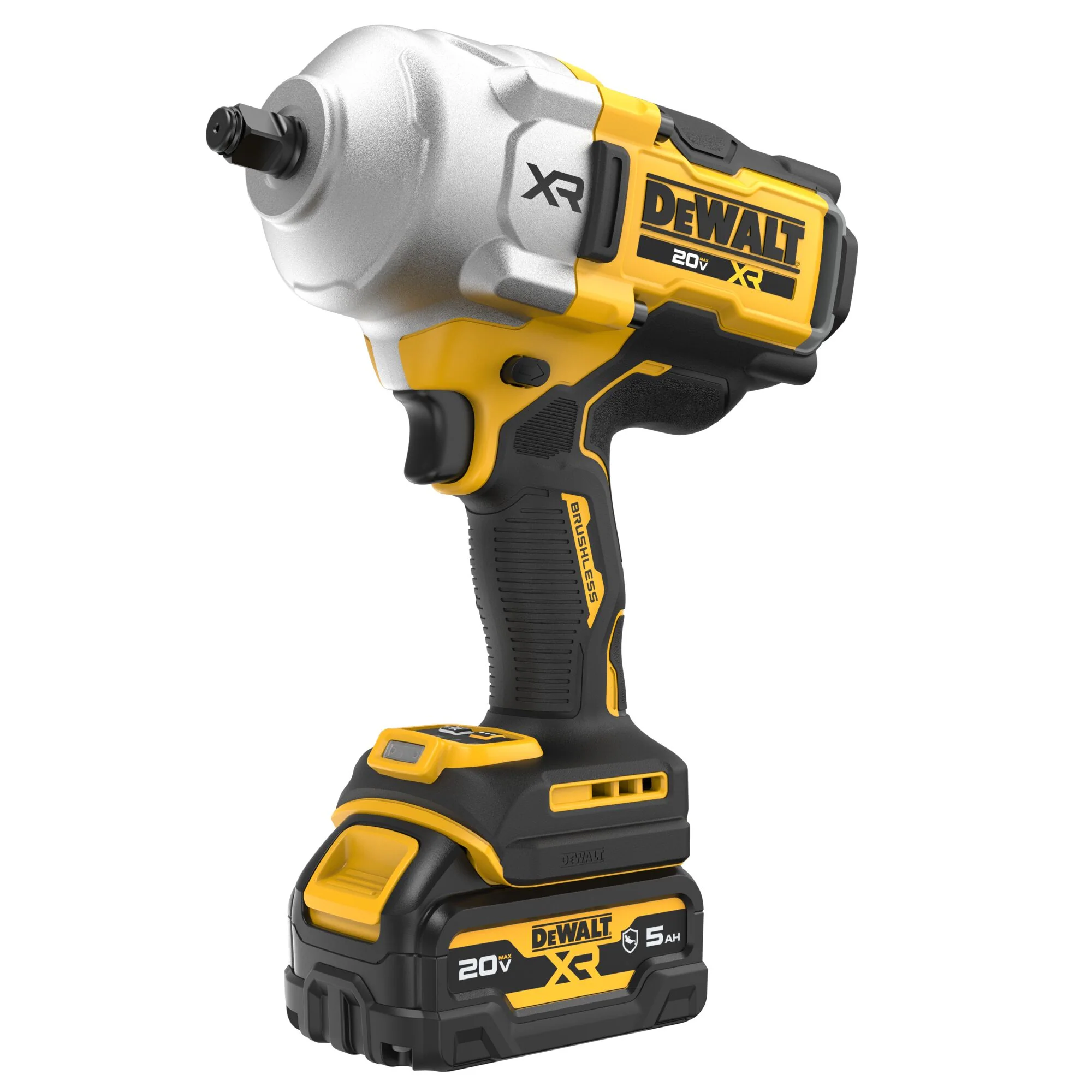 DeWalt 20V MAX XR 1/2" High Torque Impact Wrench w/ Hog Ring Anvil Kit - Image 2