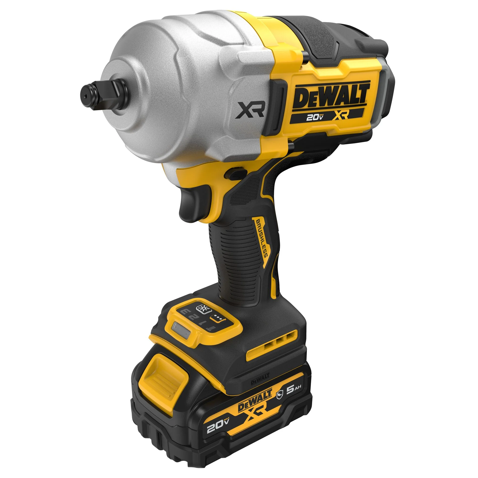 DeWalt 20V MAX XR 1/2" High Torque Impact Wrench w/ Hog Ring Anvil Kit - Image 4
