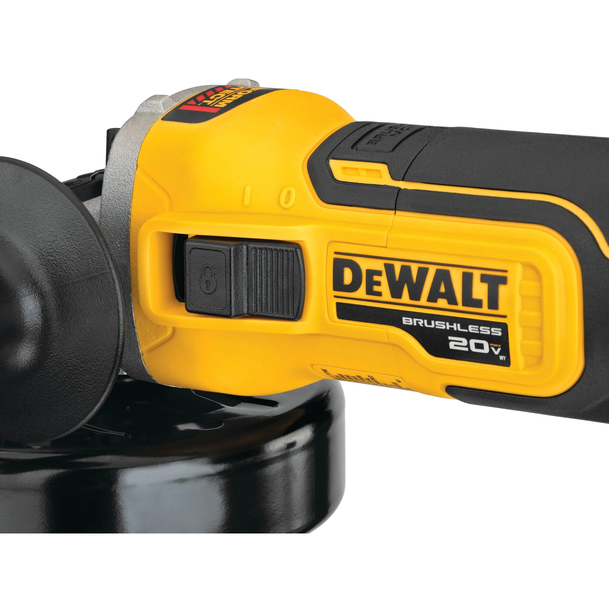 DeWalt 20V MAX XR 4.5" Slide Switch Small Angle Grinder w/ Kickback Brake - Tool Only - Image 3