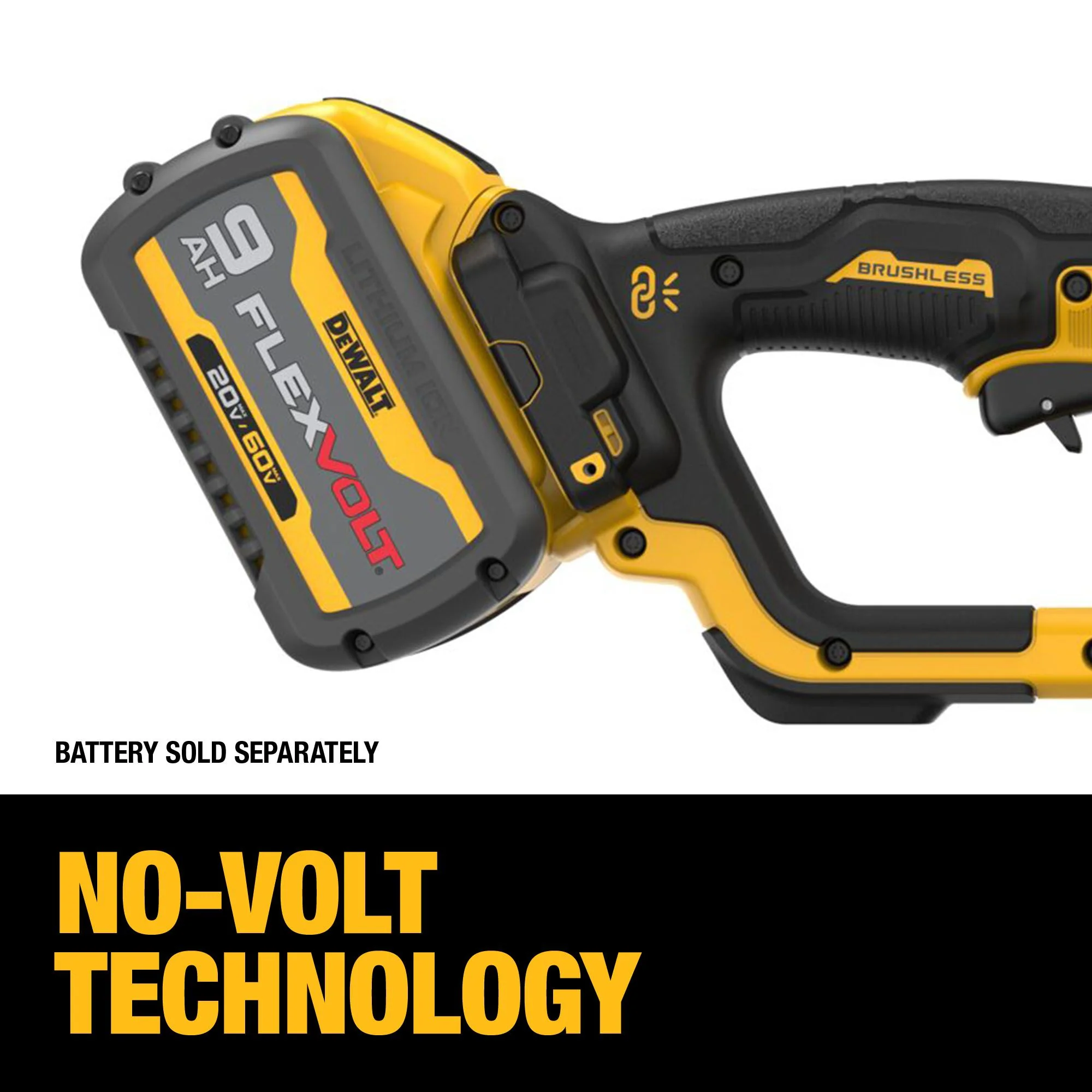 DeWalt 60V MAX FLEXVOLT® 7 - 9" Angle Grinder - Tool Only - Image 16