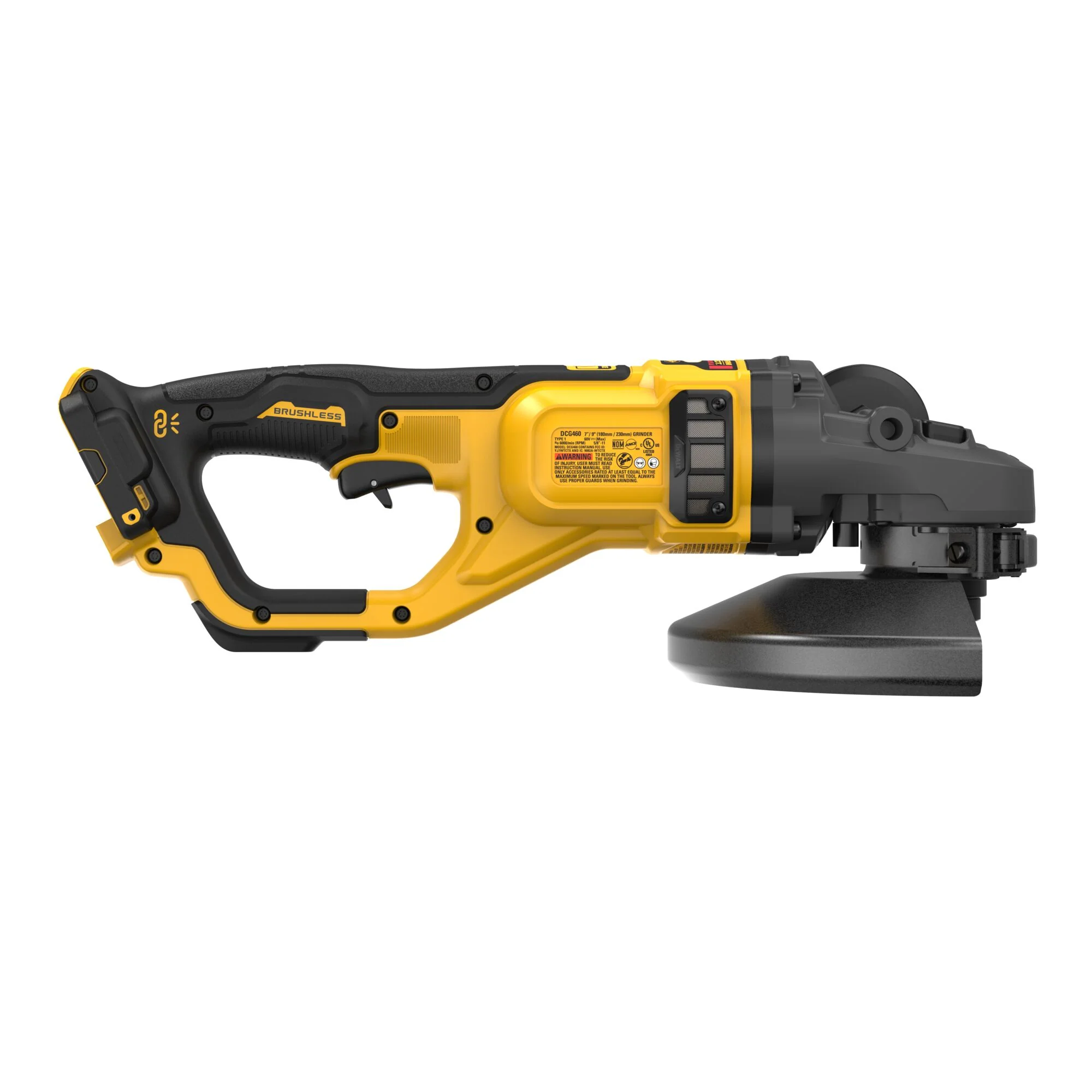 DeWalt 60V MAX FLEXVOLT® 7 - 9" Angle Grinder - Tool Only - Image 4