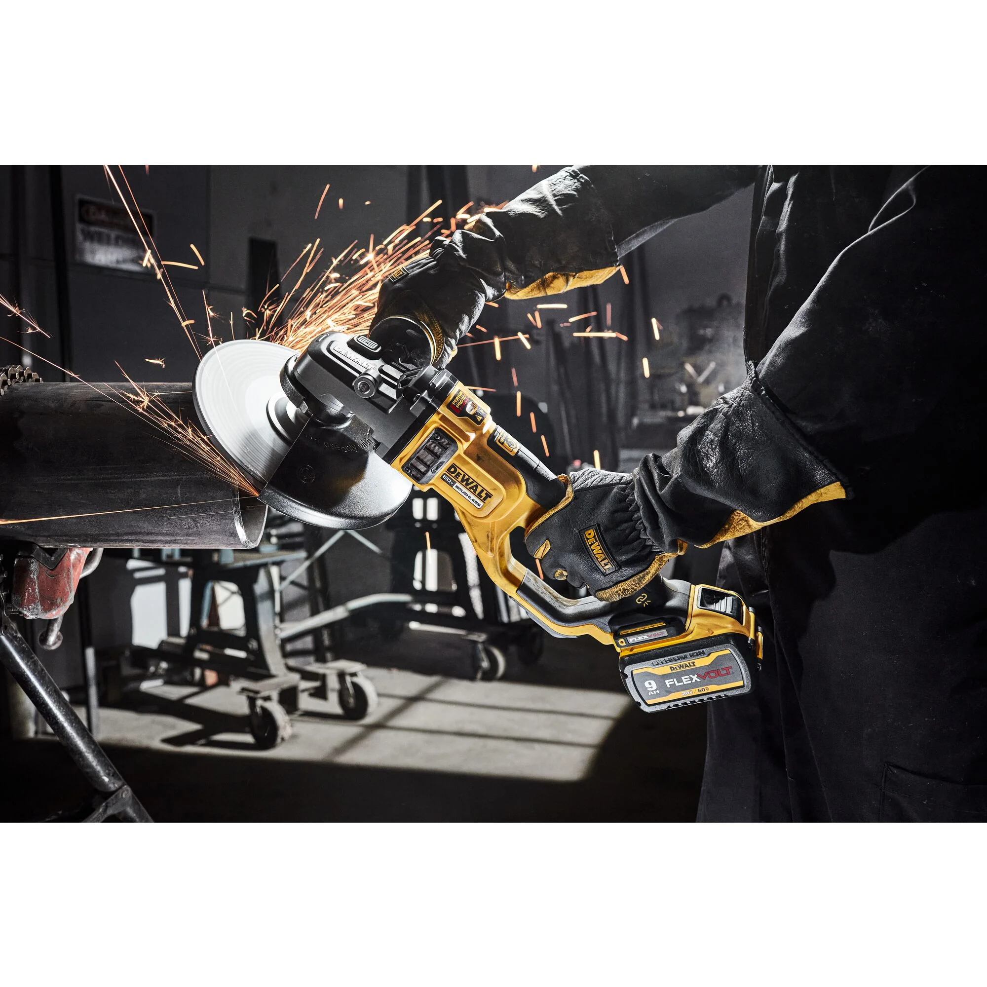 DeWalt 60V MAX FLEXVOLT® 7 - 9" Angle Grinder - Tool Only - Image 8