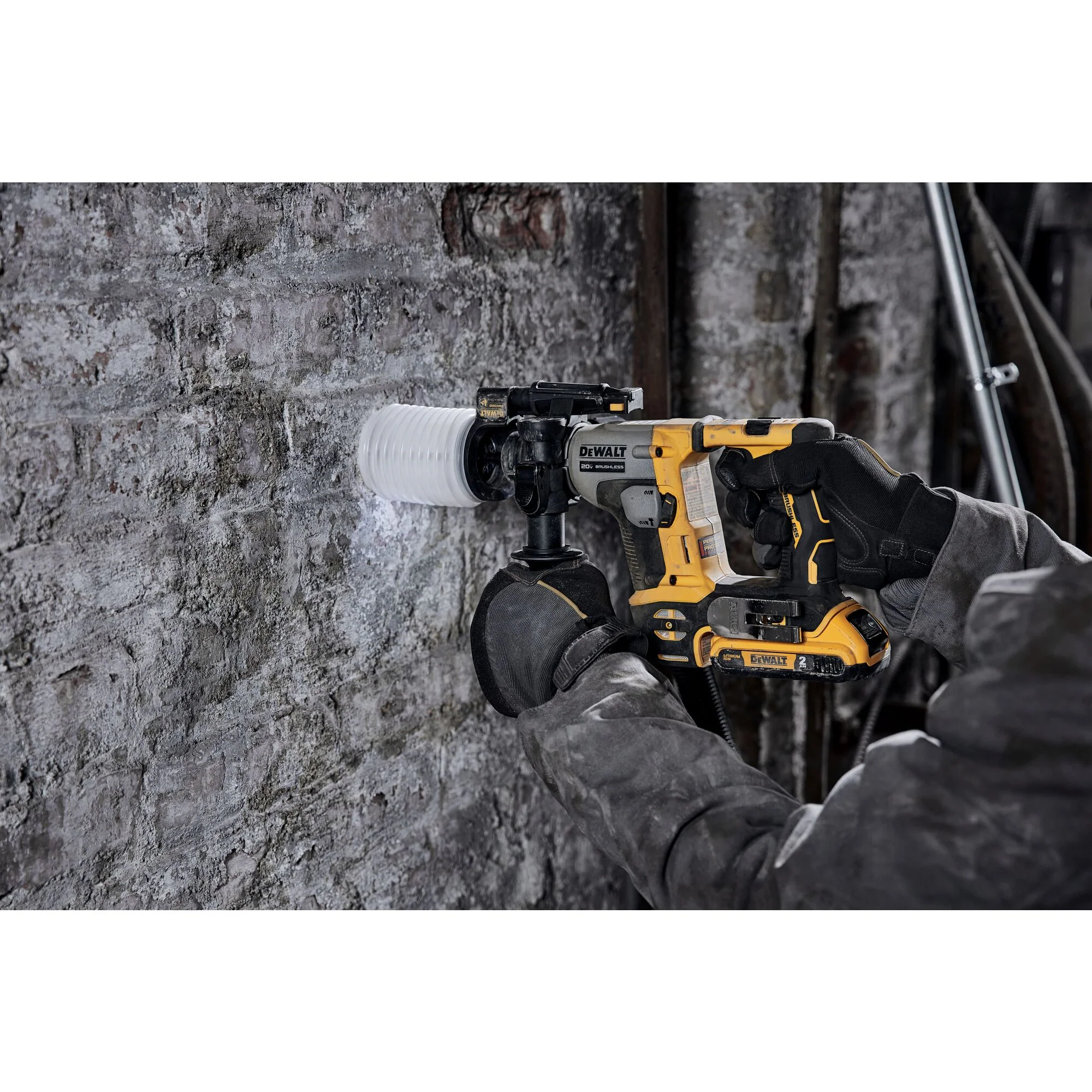 DeWalt ATOMIC™ 20V MAX 5/8" Brushless SDS Plus Rotary Hammer Kit - Image 12