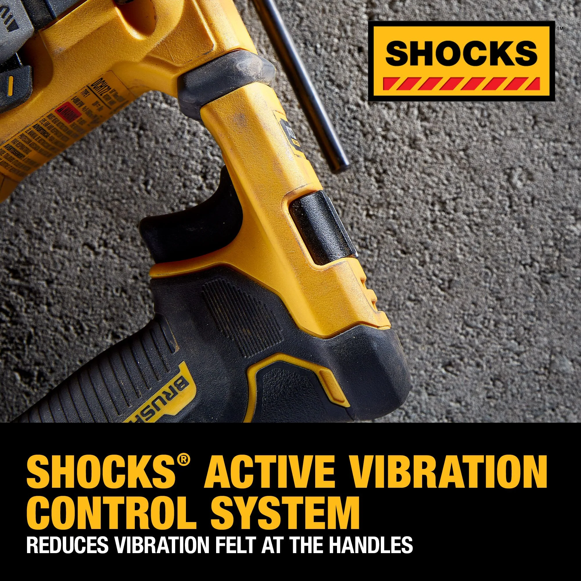 DeWalt ATOMIC™ 20V MAX 5/8" Brushless SDS Plus Rotary Hammer Kit - Image 15