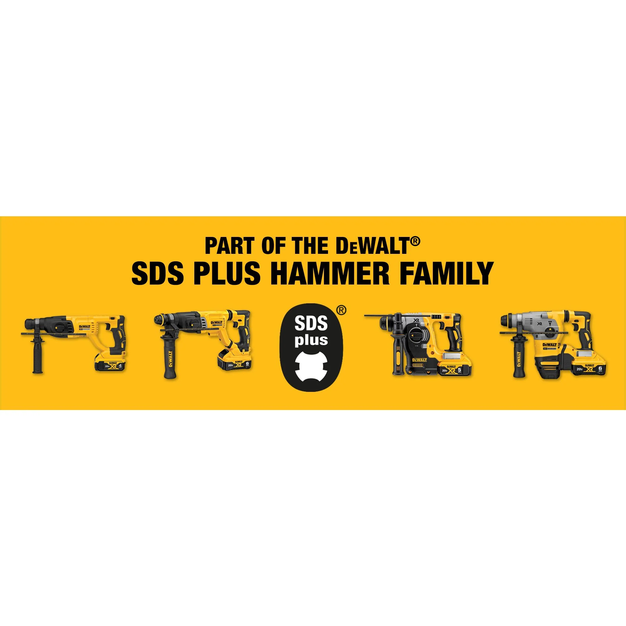 DeWalt 20V MAX XR® Brushless 1" SDS Plus L-Shape Rotary Hammer - Tool Only - Image 11