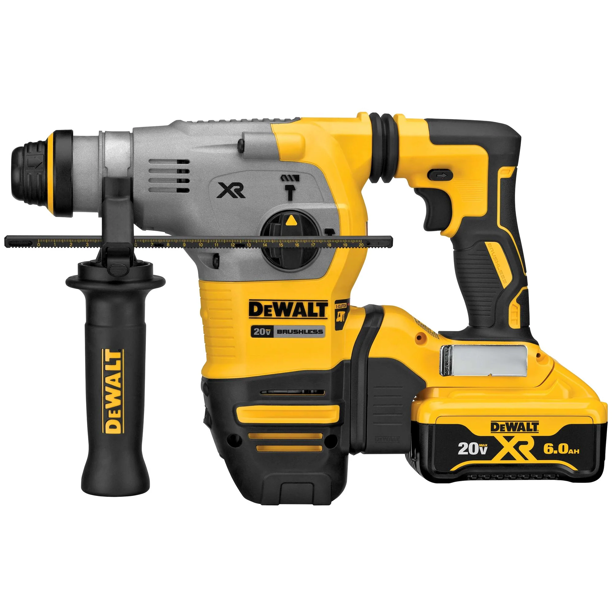 DeWalt DCH293R2 20V MAX XR® 1-1/8" Brushless SDS Plus L-Shape Rotary Hammer Kit - Image 3