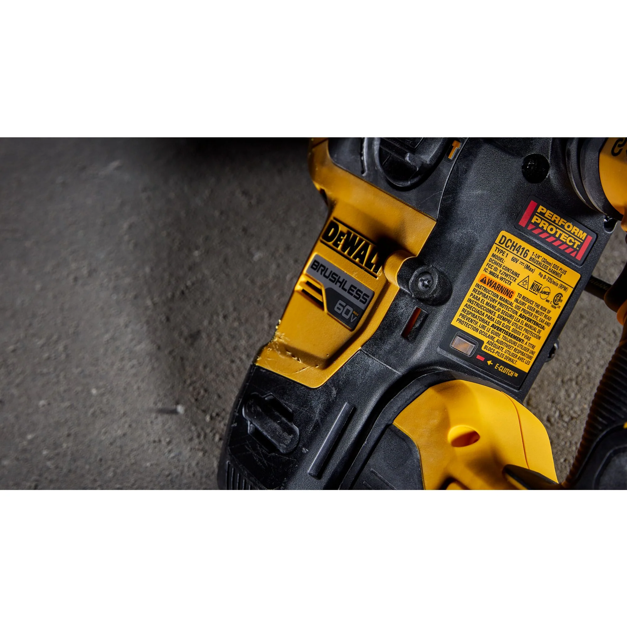 DeWalt 60V MAX 1-1/4" Brushless SDS Plus Rotary Hammer Kit - Image 8
