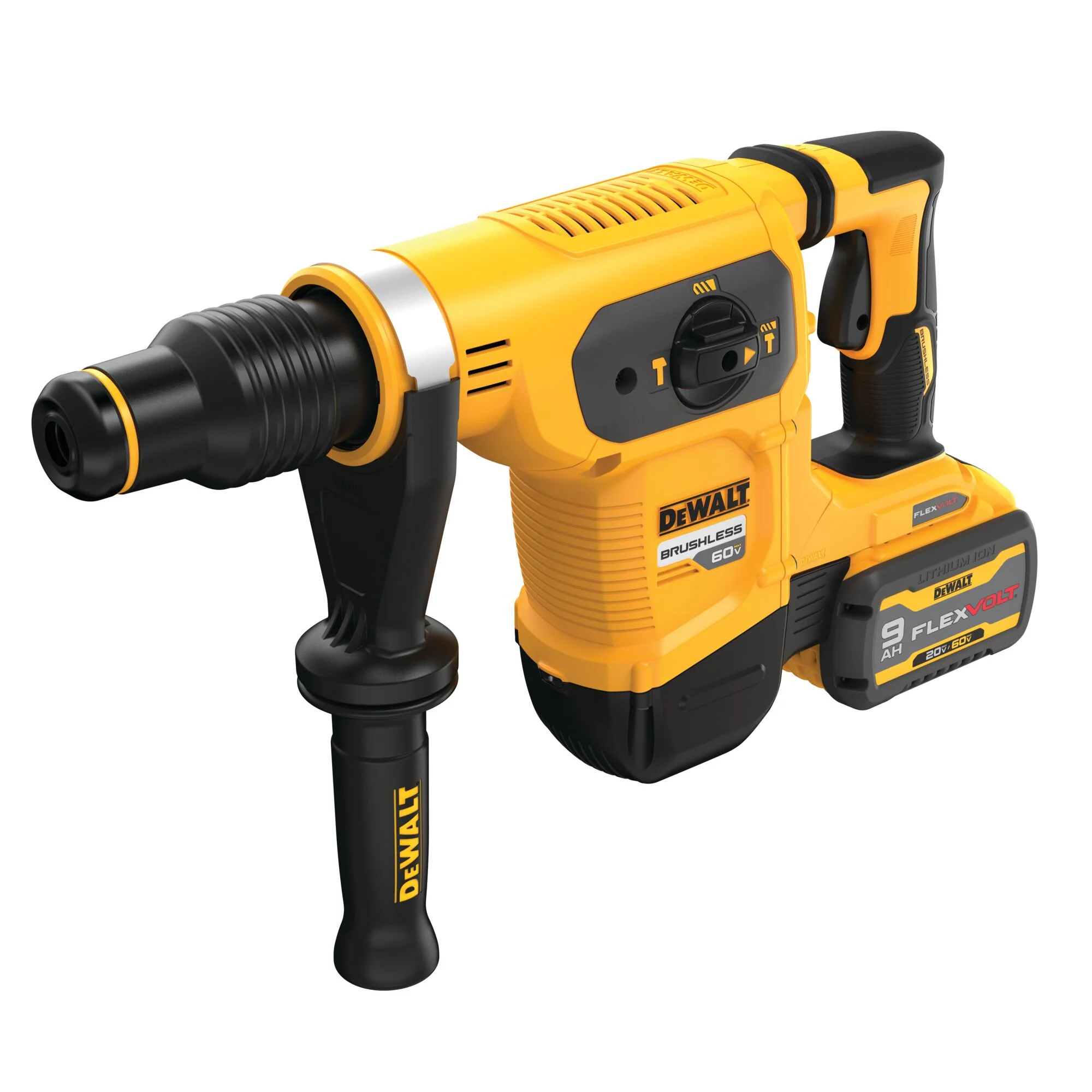 DeWalt 60V MAX 1-9/16" Brushless SDS MAX Combination Rotary Hammer Kit - Image 2