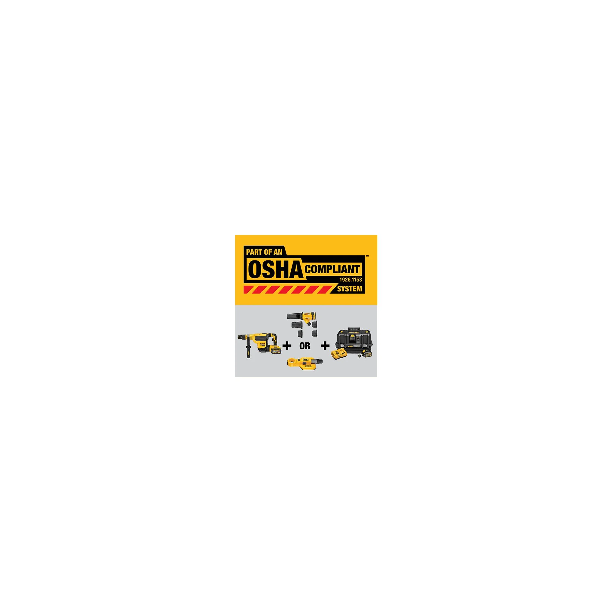 DeWalt 60V MAX 1-3/4" Brushless SDS MAX Combination Rotary Hammer Kit - Image 17