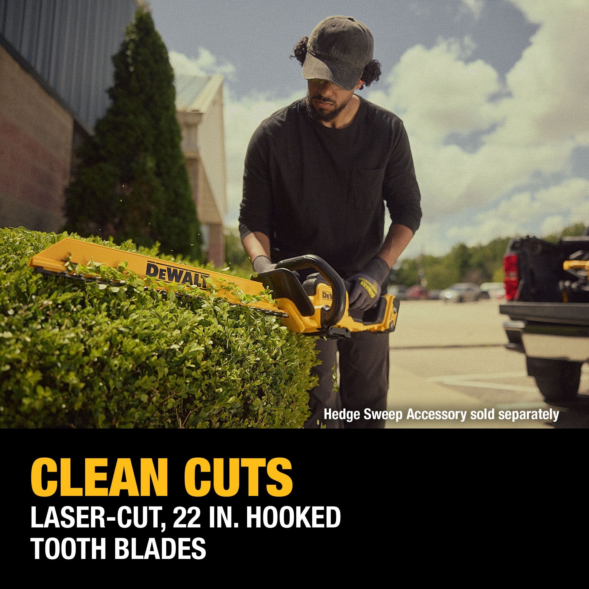 DeWalt 20V MAX 22" Cordless Hedge Trimmer Kit - Image 10