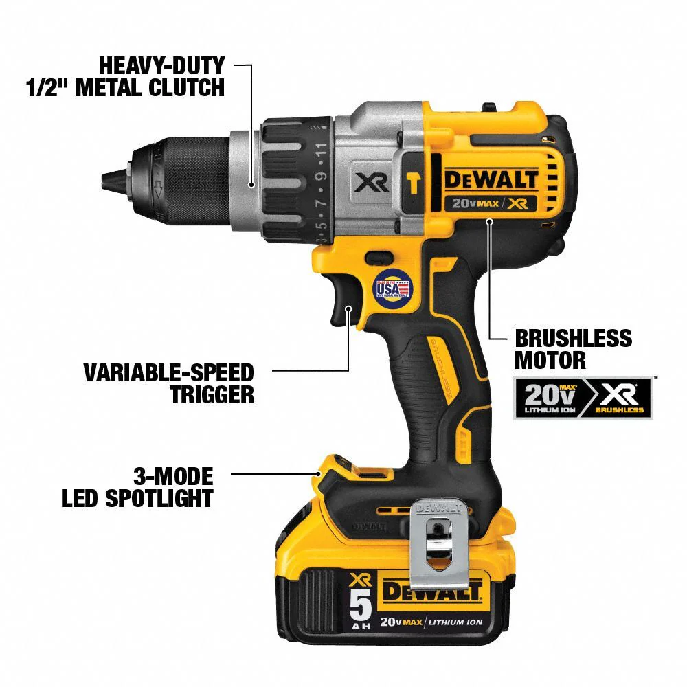 DeWalt 20V MAX XR 5-Tool Combo Kit - Image 11