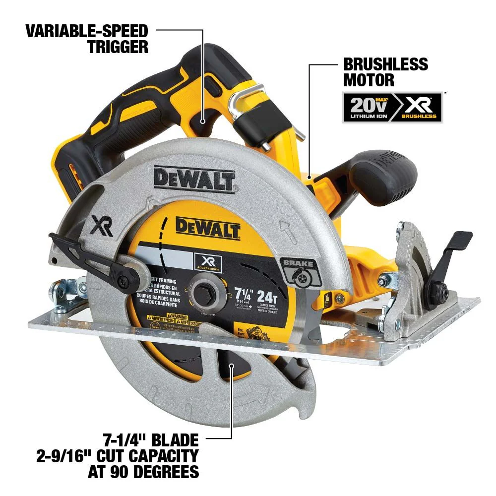 DeWalt 20V MAX XR Brushless 6-Tool Combo Kit - Image 10