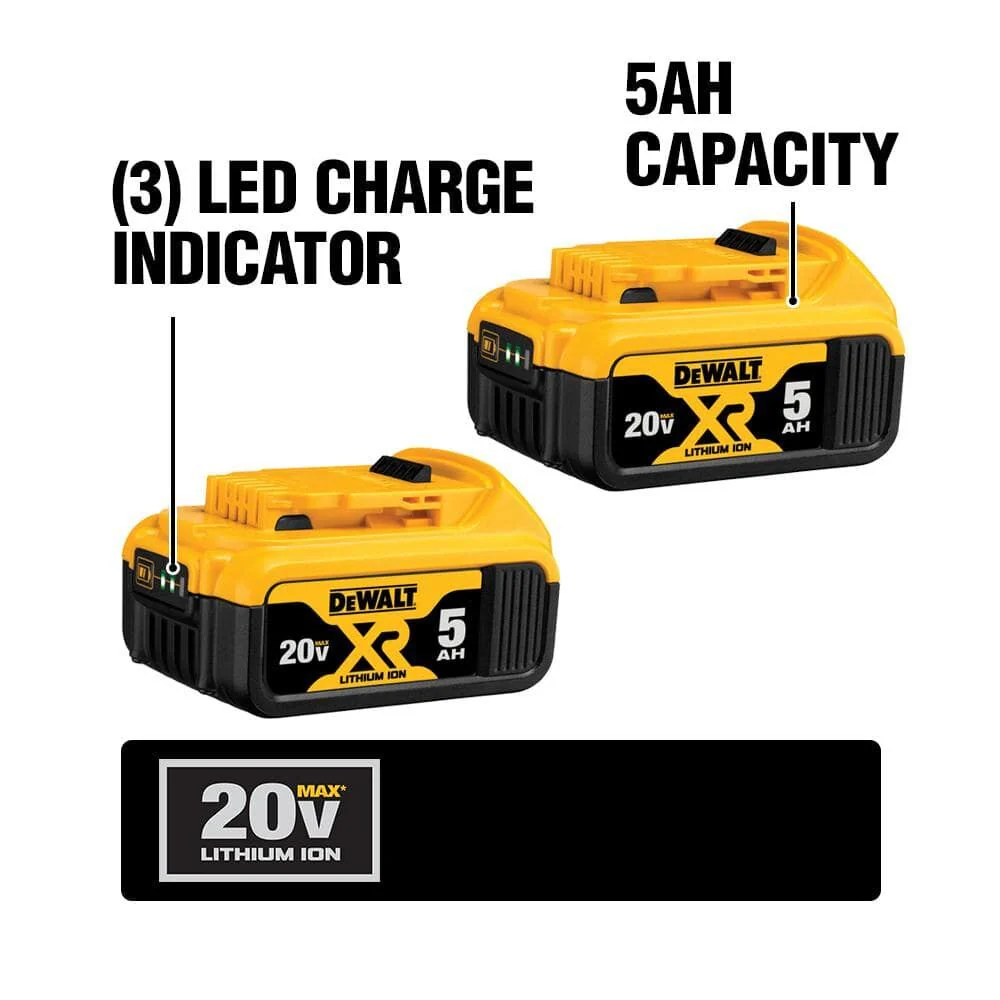 DeWalt 20V MAX XR Brushless 6-Tool Combo Kit - Image 11