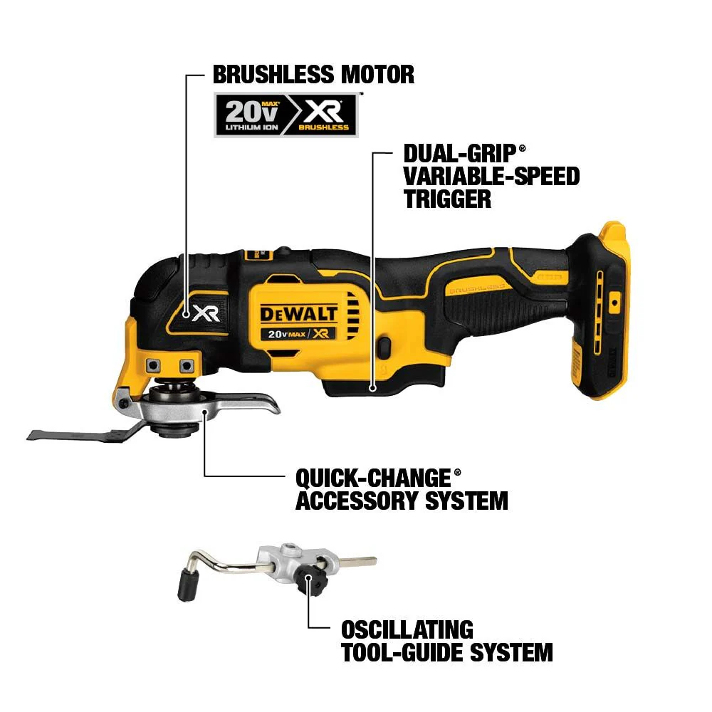 DeWalt 20V MAX XR Brushless 6-Tool Combo Kit - Image 8