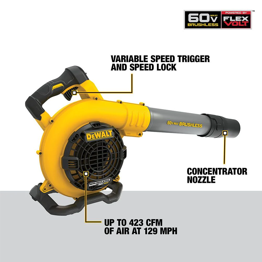 DeWalt FLEXVOLT™ 60V MAX CHAINSAW and Blower Combo Kit - Image 6