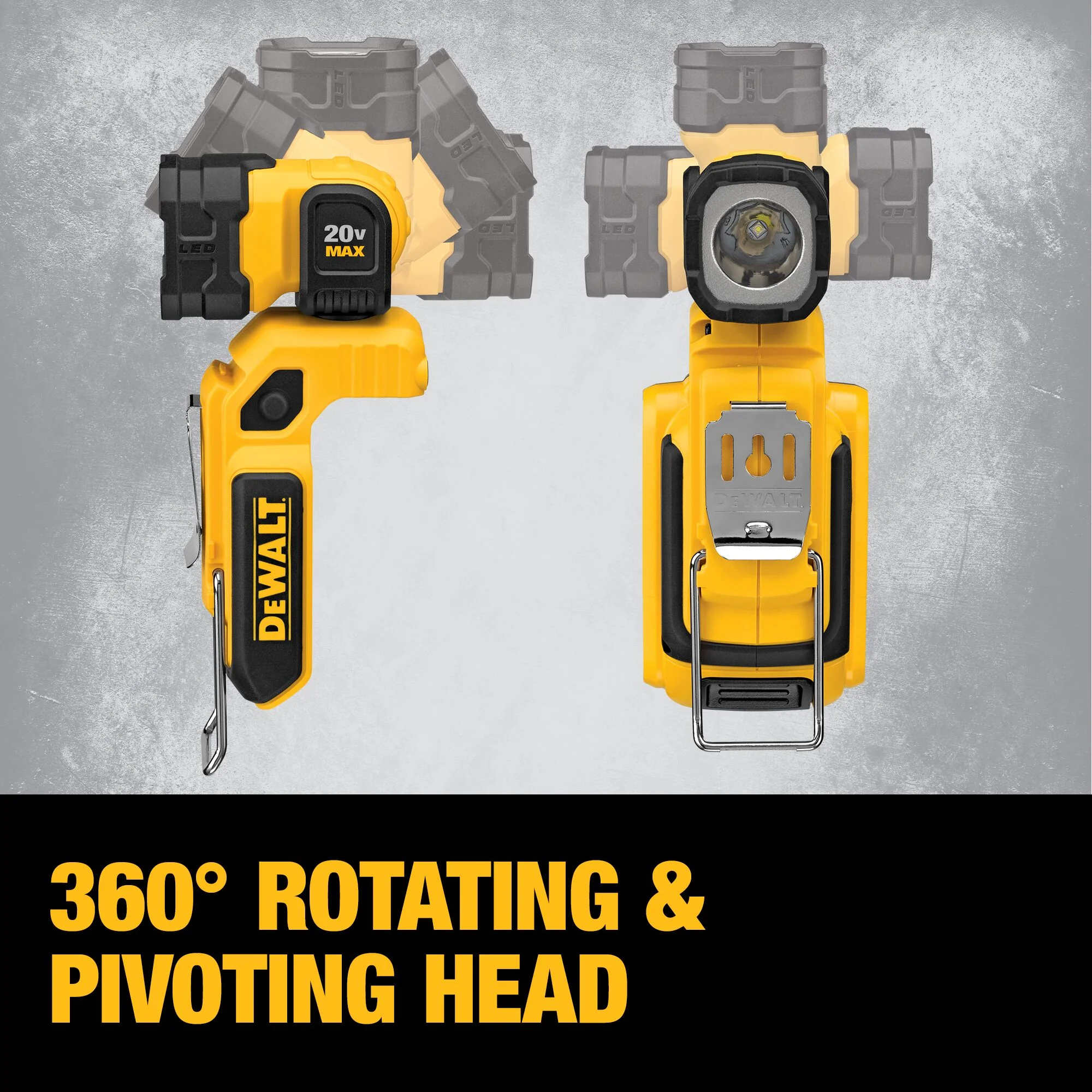 DeWalt 20V MAX LED Hand Held Worklight - Image 16