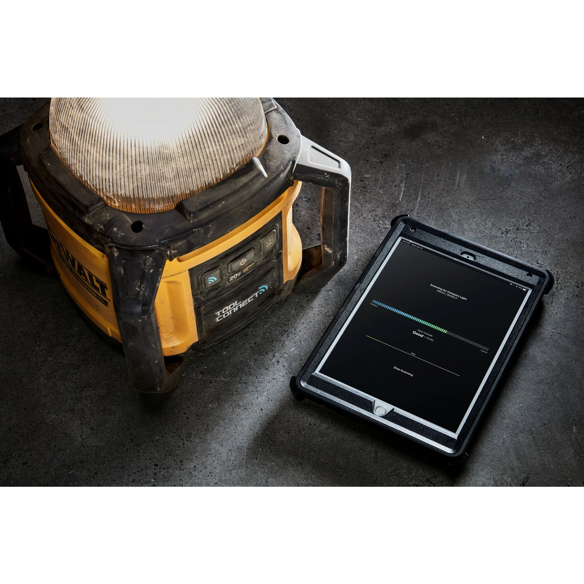 DeWalt 20V MAX Tool Connect™ All-Purpose Cordless Work Light - Tool Only - Image 16