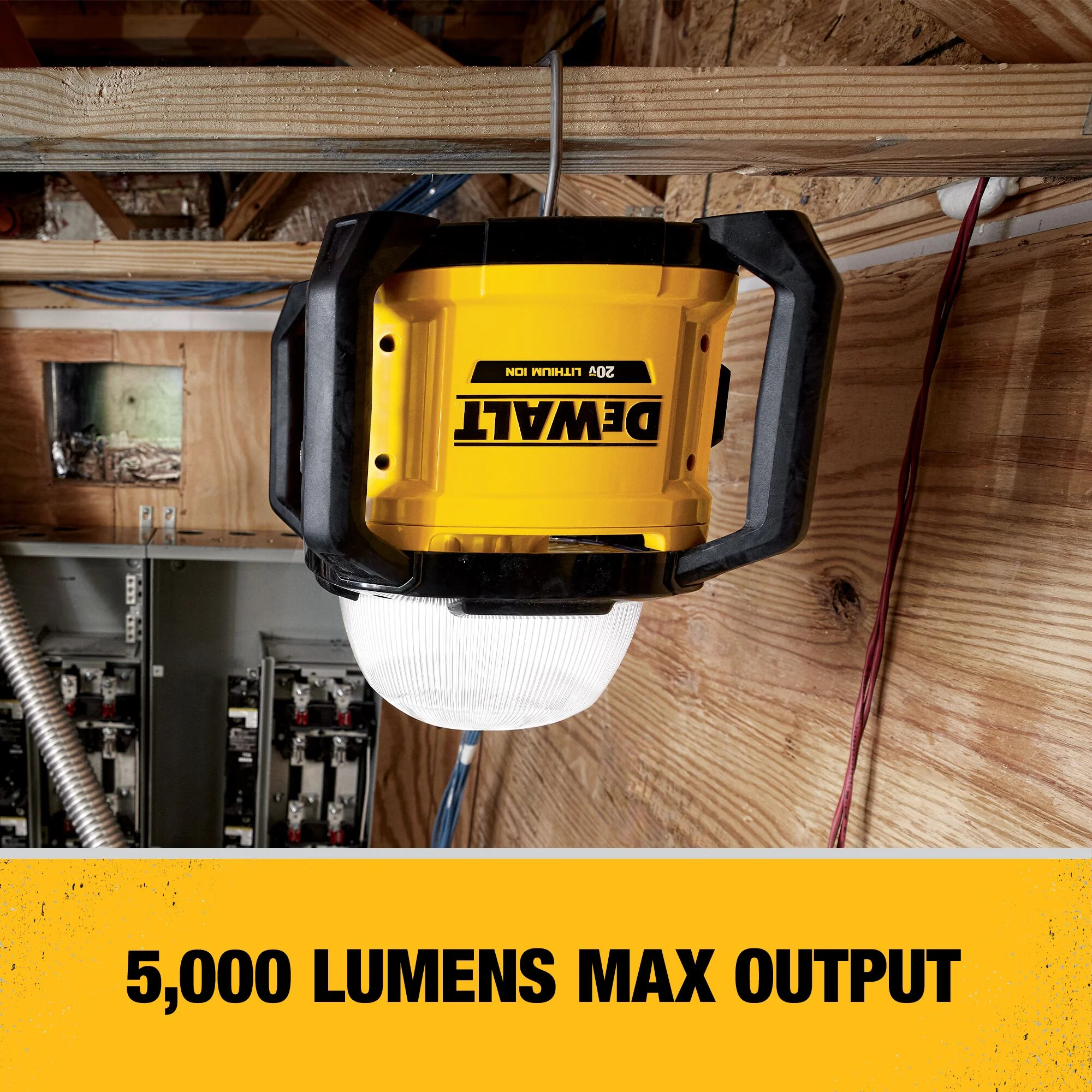 DeWalt 20V MAX Tool Connect™ All-Purpose Cordless Work Light - Tool Only - Image 17