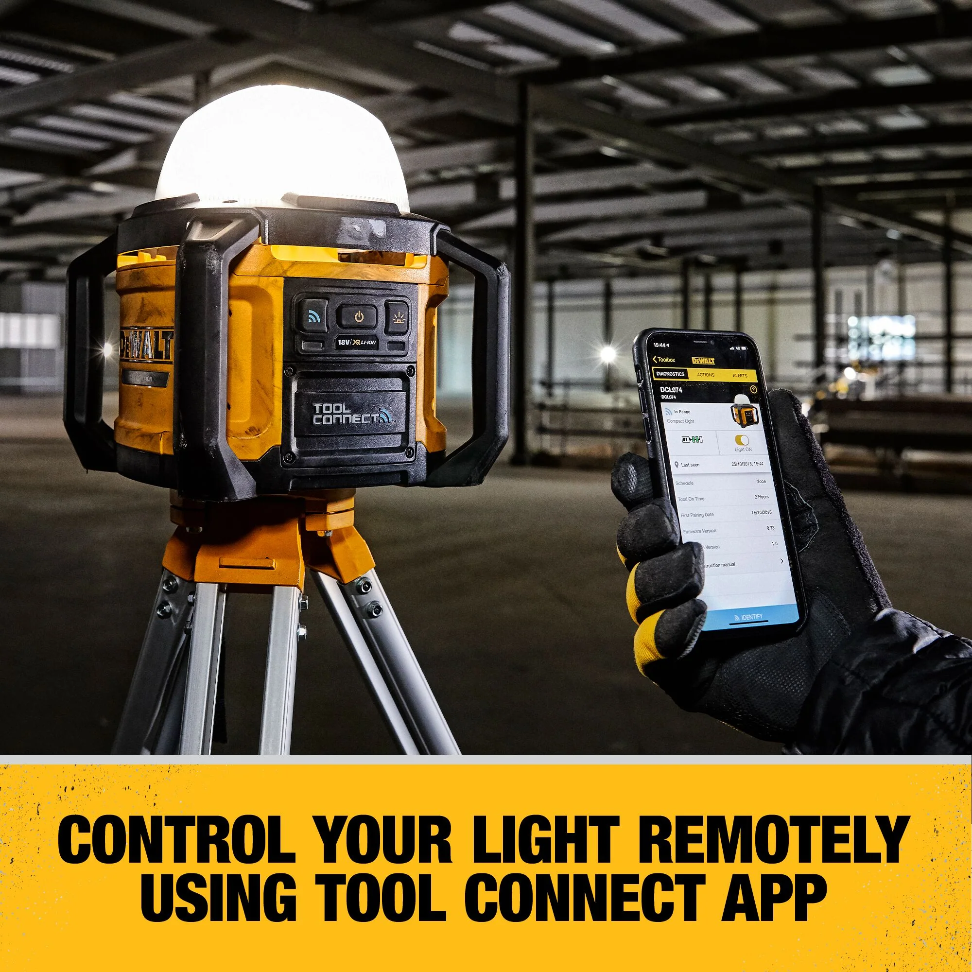 DeWalt 20V MAX Tool Connect™ All-Purpose Cordless Work Light - Tool Only - Image 19
