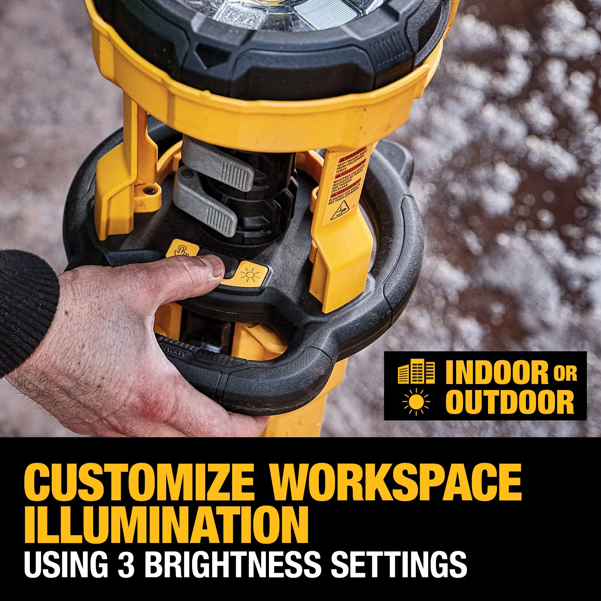 DeWalt 20V MAX Cordless Tripod Light - Light Only - Image 18