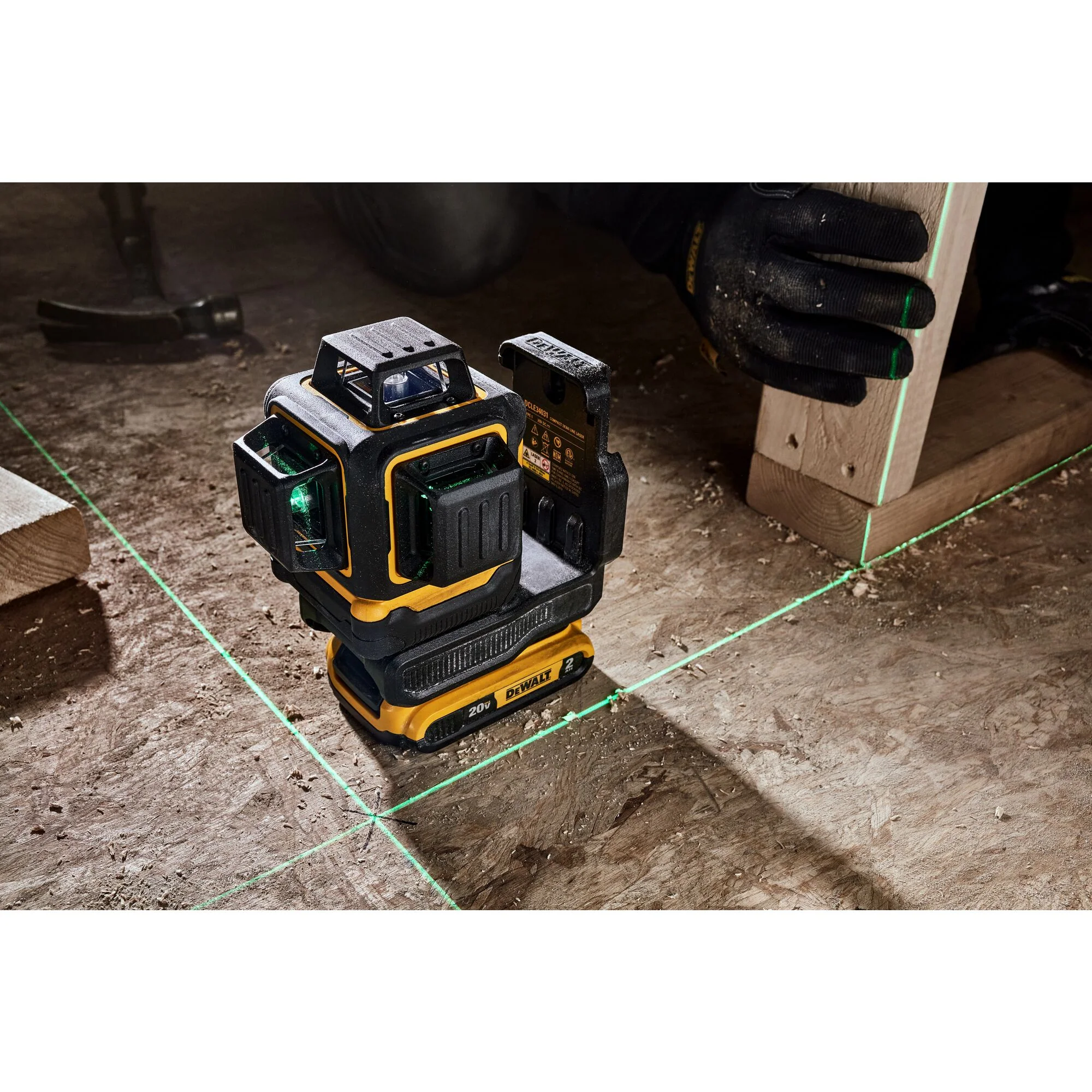 DeWalt 20V 3 x 360 Green Line Laser - Tool Only - Image 10