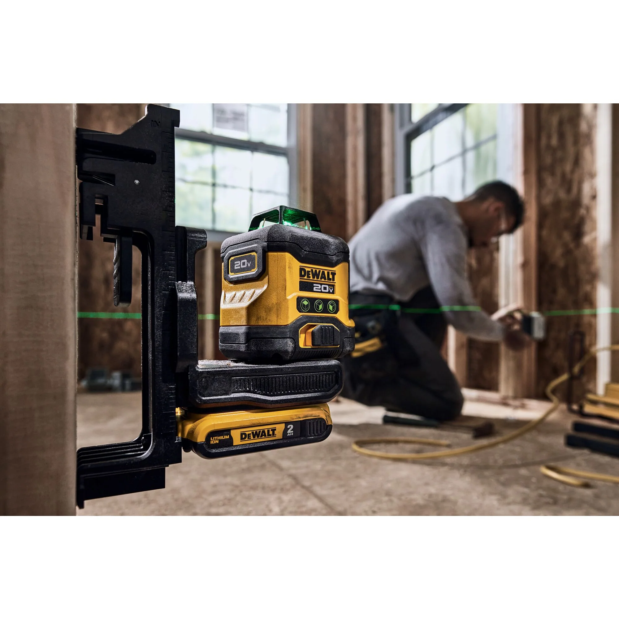 DeWalt 20V 3 x 360 Green Line Laser - Tool Only - Image 8