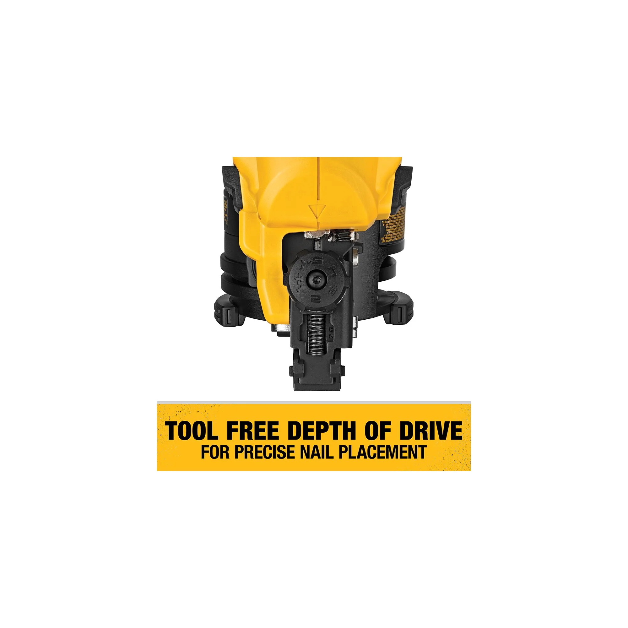 DeWalt 20V MAX 15° Cordless Coil Roofing Nailer Kit - Image 19