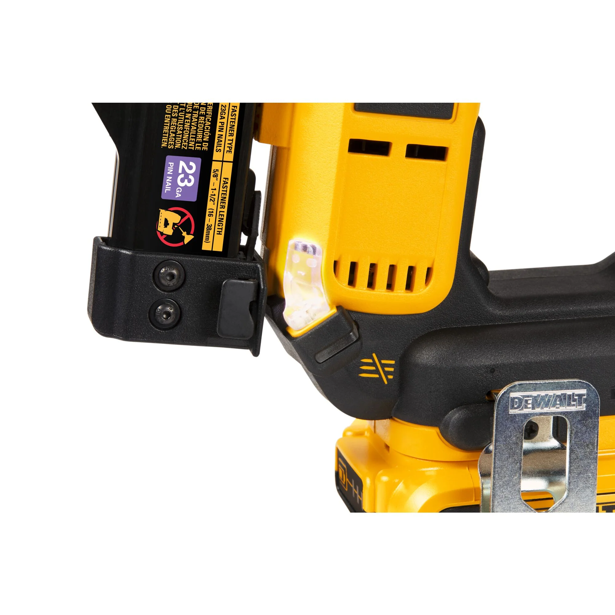 DeWalt 20V MAX Brushless Cordless 23 Gauge Pin Nailer Kit - Image 6
