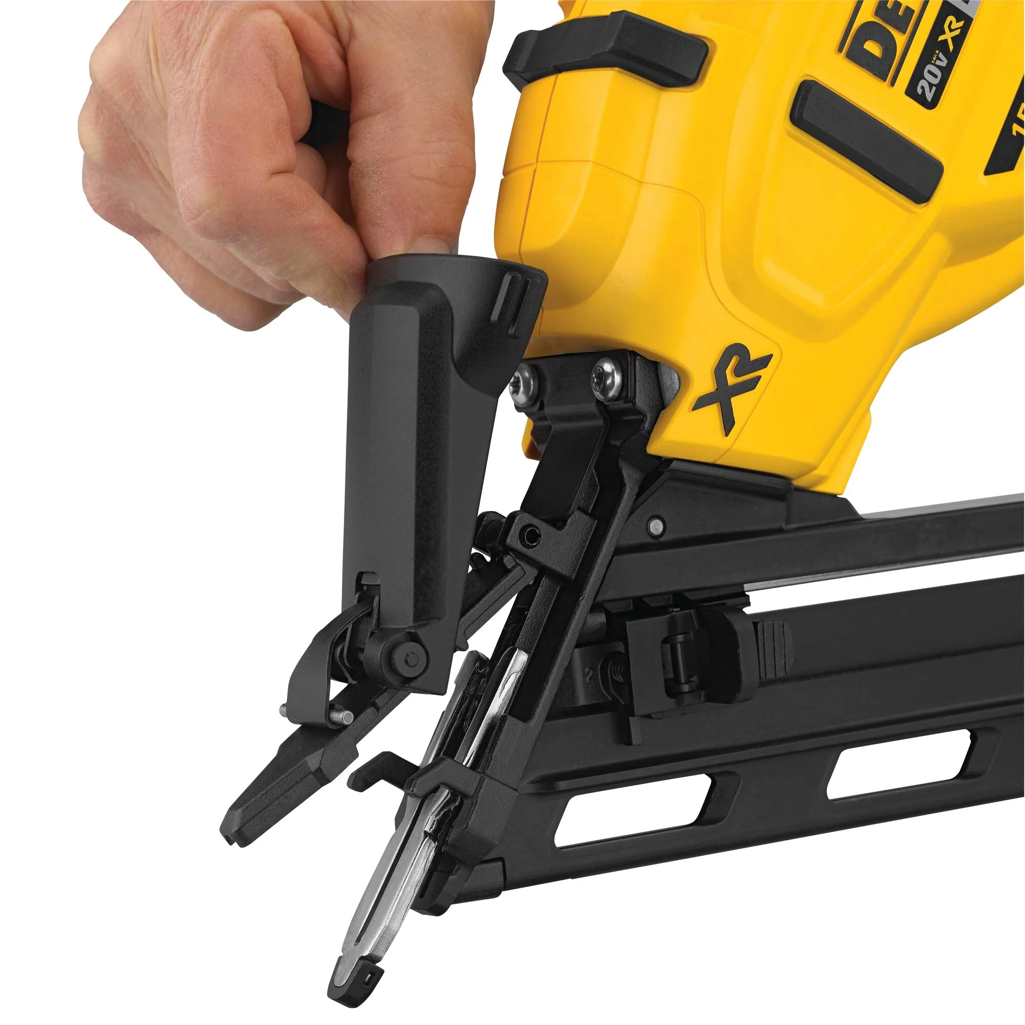 DeWalt 20V MAX XR® 15 Gauge Cordless Angled Finish Nailer - Tool Only - Image 6